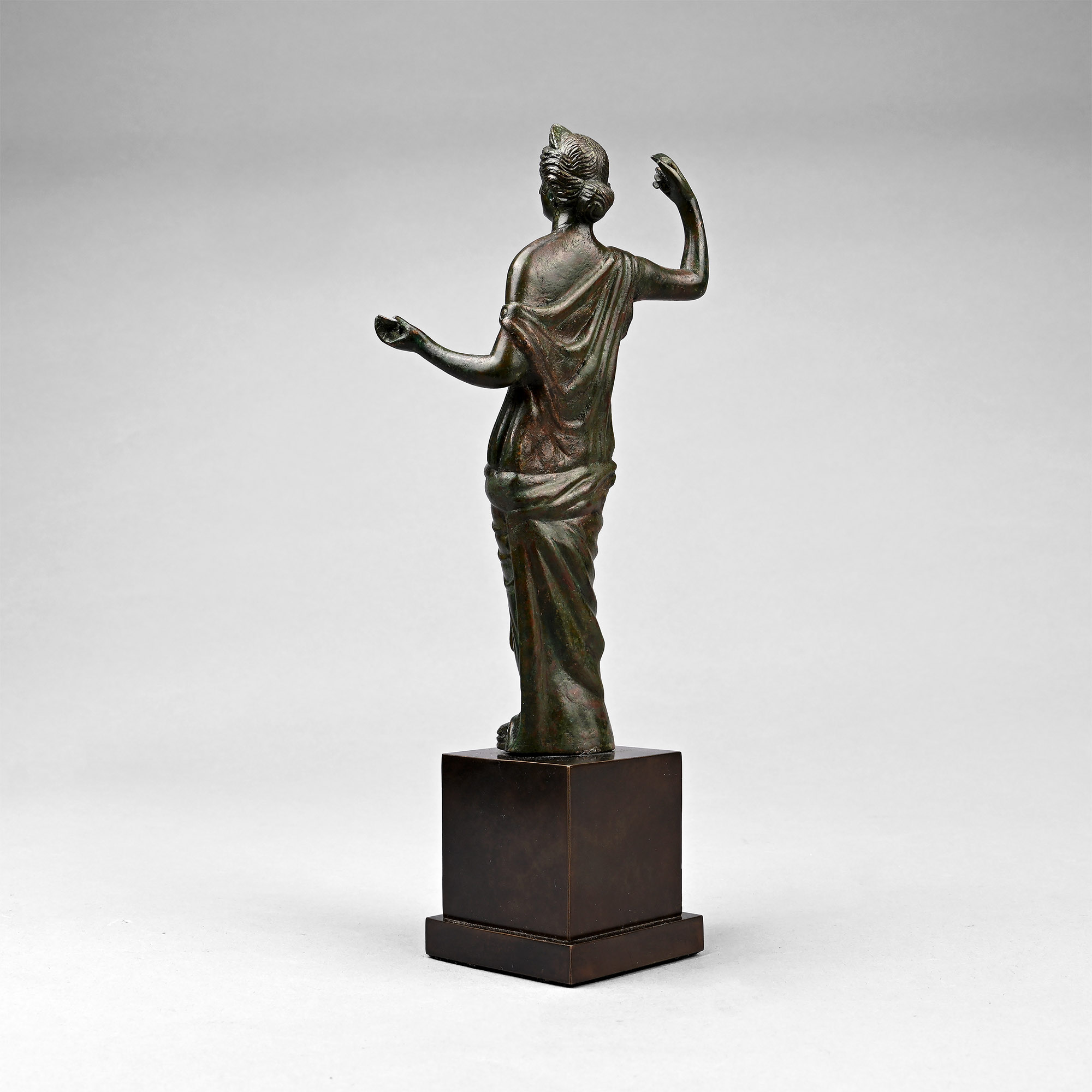 Roman Bronze Statuette of the Goddess Juno