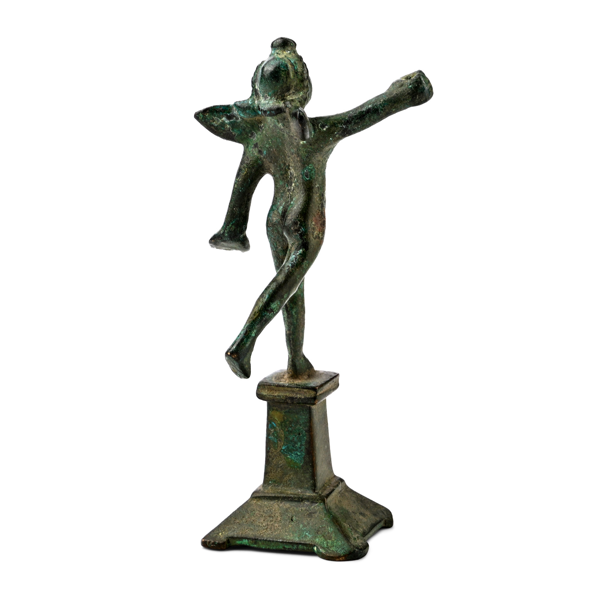 Roman Bronze Cupid Statuette