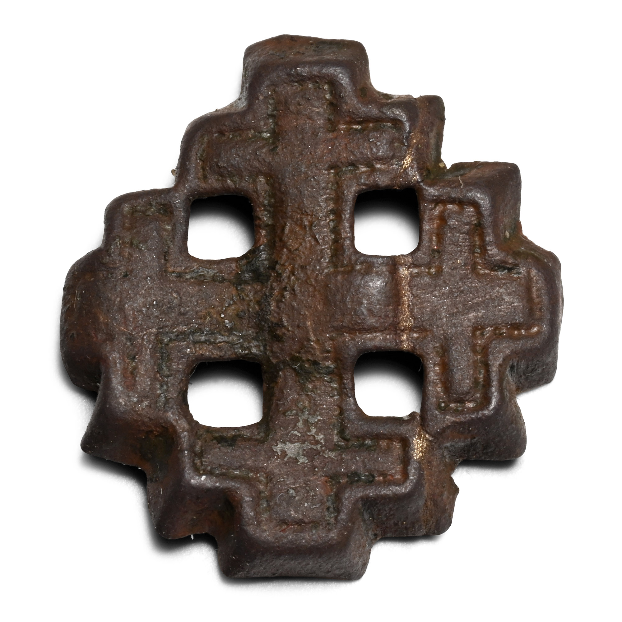 Medieval Bronze Knight's Holy Sepulchre Badge