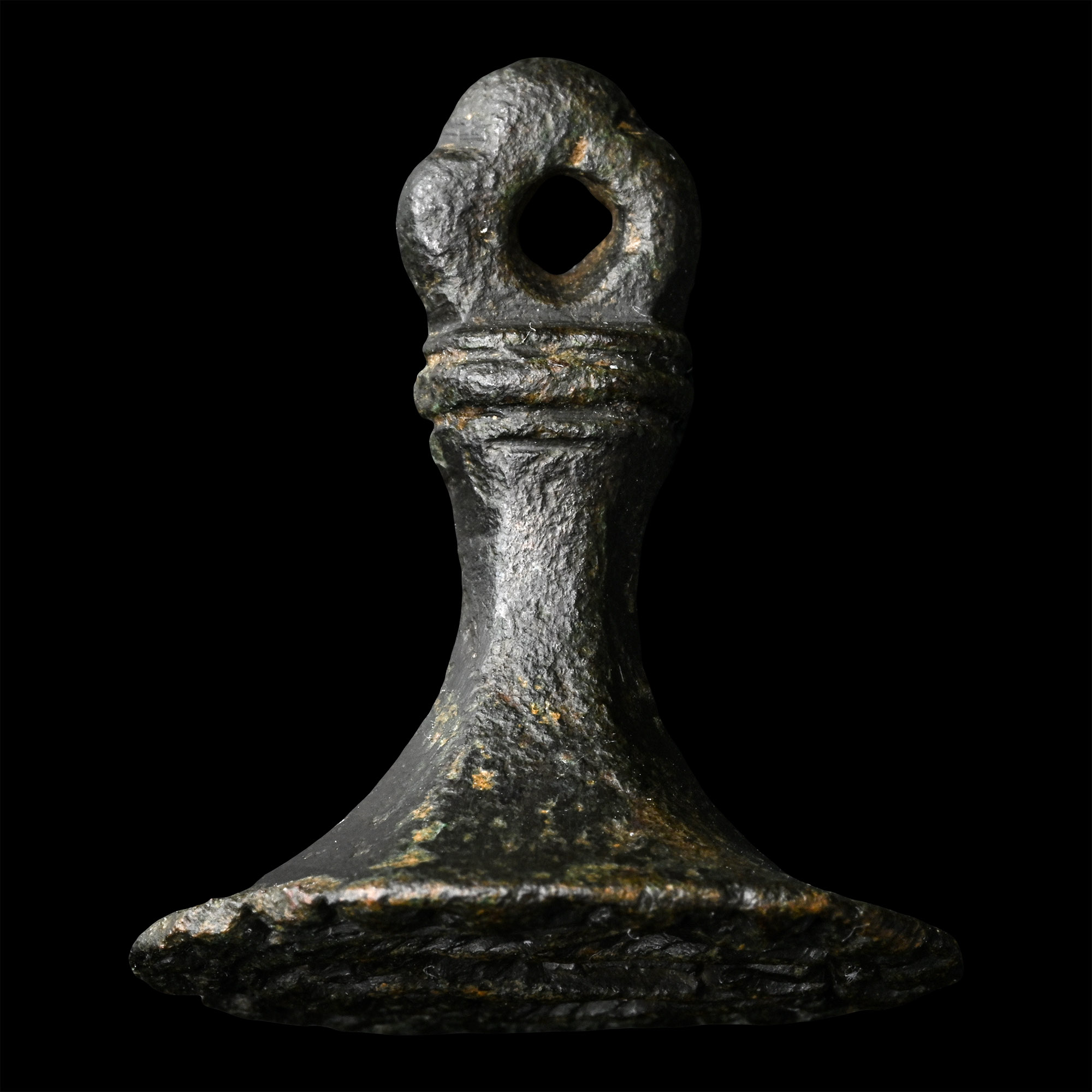 Medieval Ecclesiastical Oval Chess-Piece Type Seal Matrix
