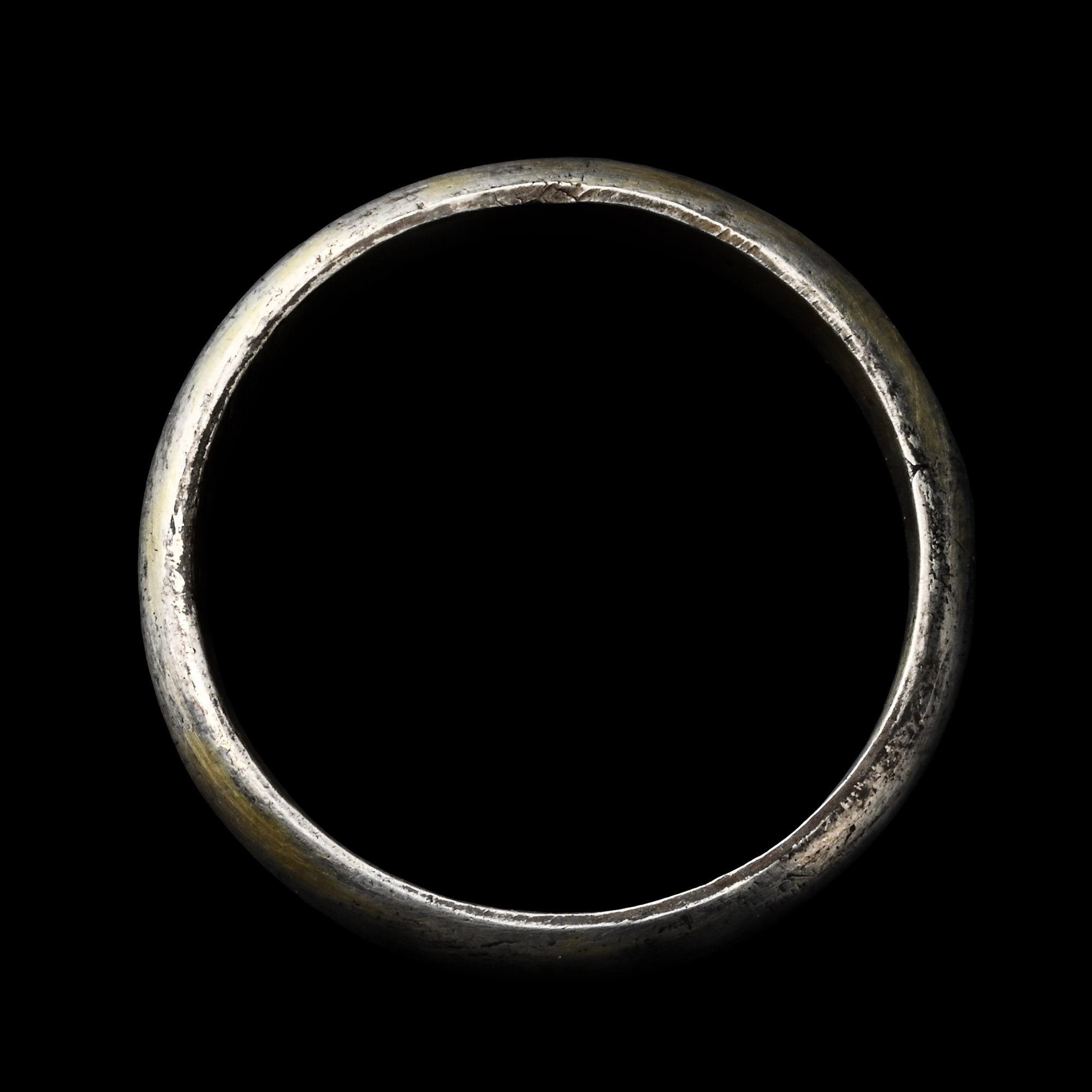 Post Medieval Silver-Gilt 'Feare God Only' Posy Ring
