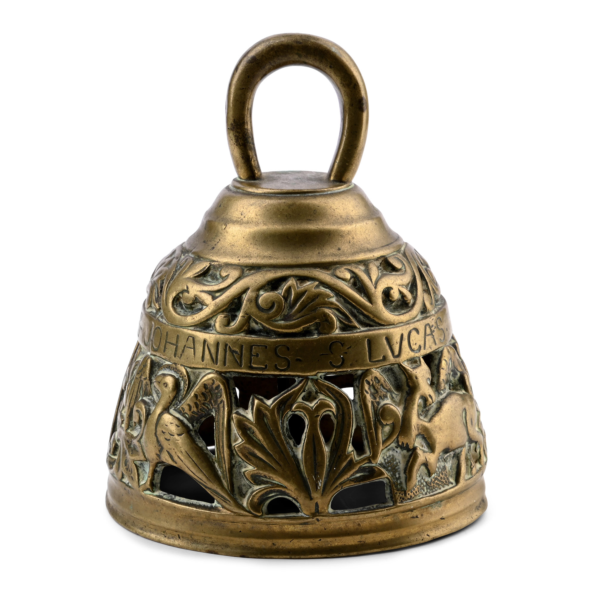 Post Medieval Reproduction Brass Bell