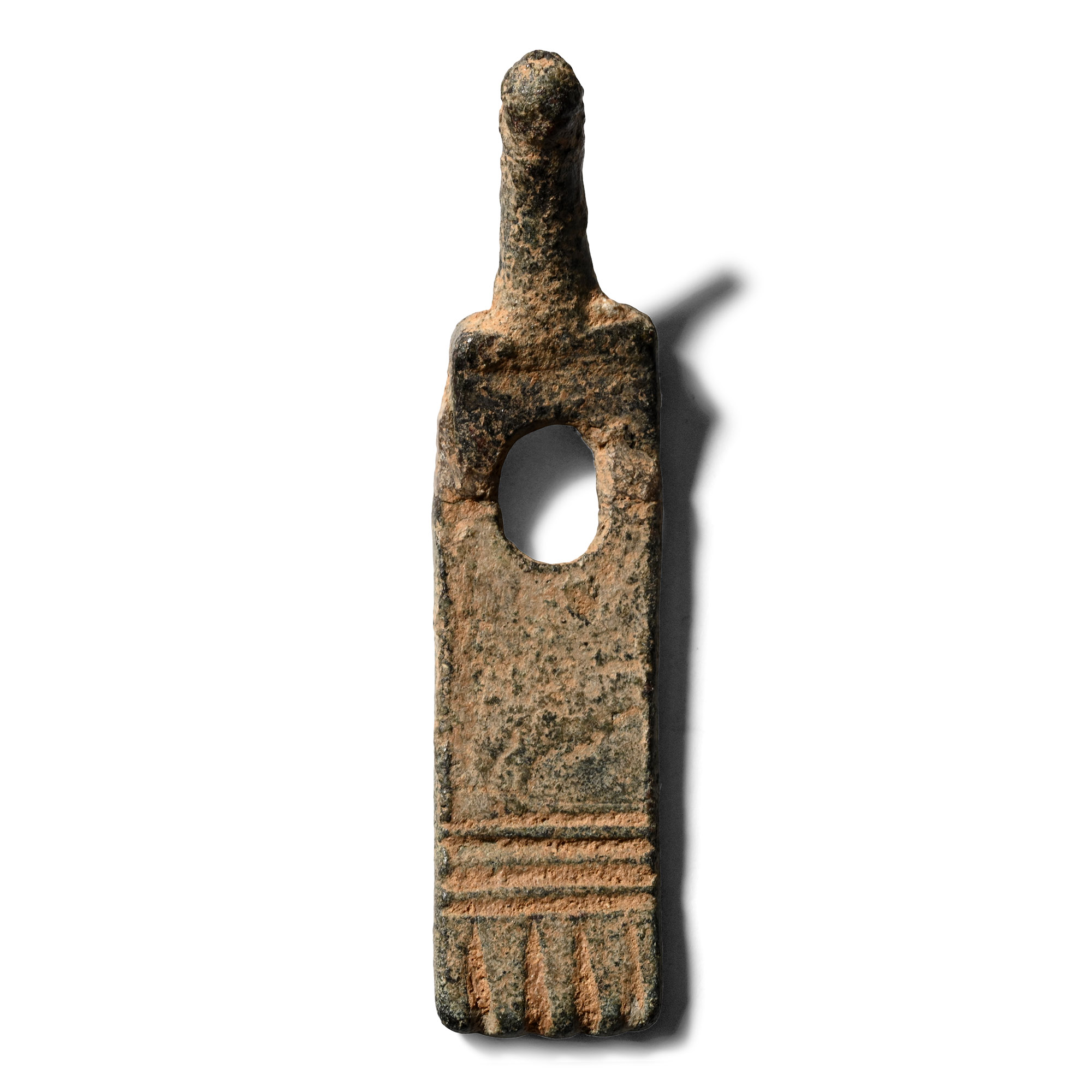 Roman Bronze Phallic Quillon