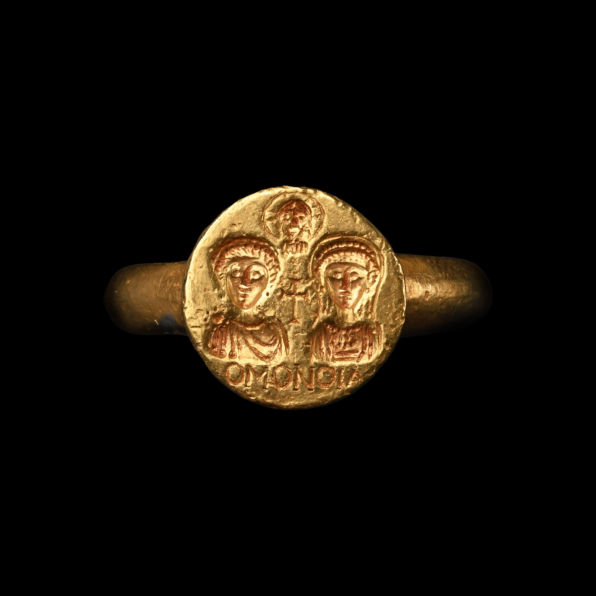Byzantine Gold Marriage Ring