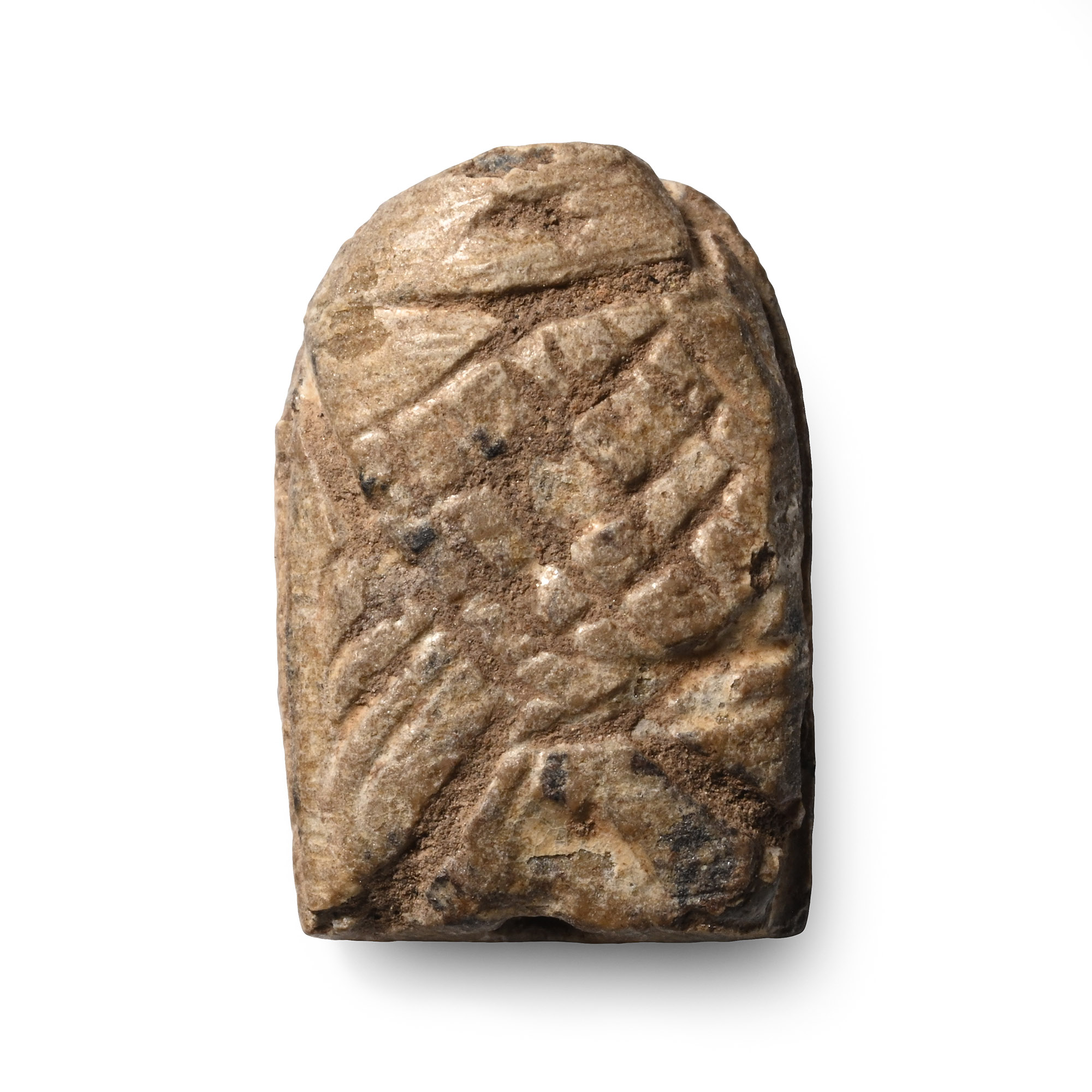 Egyptian Steatite Tilapia Fish Plaque Amulet