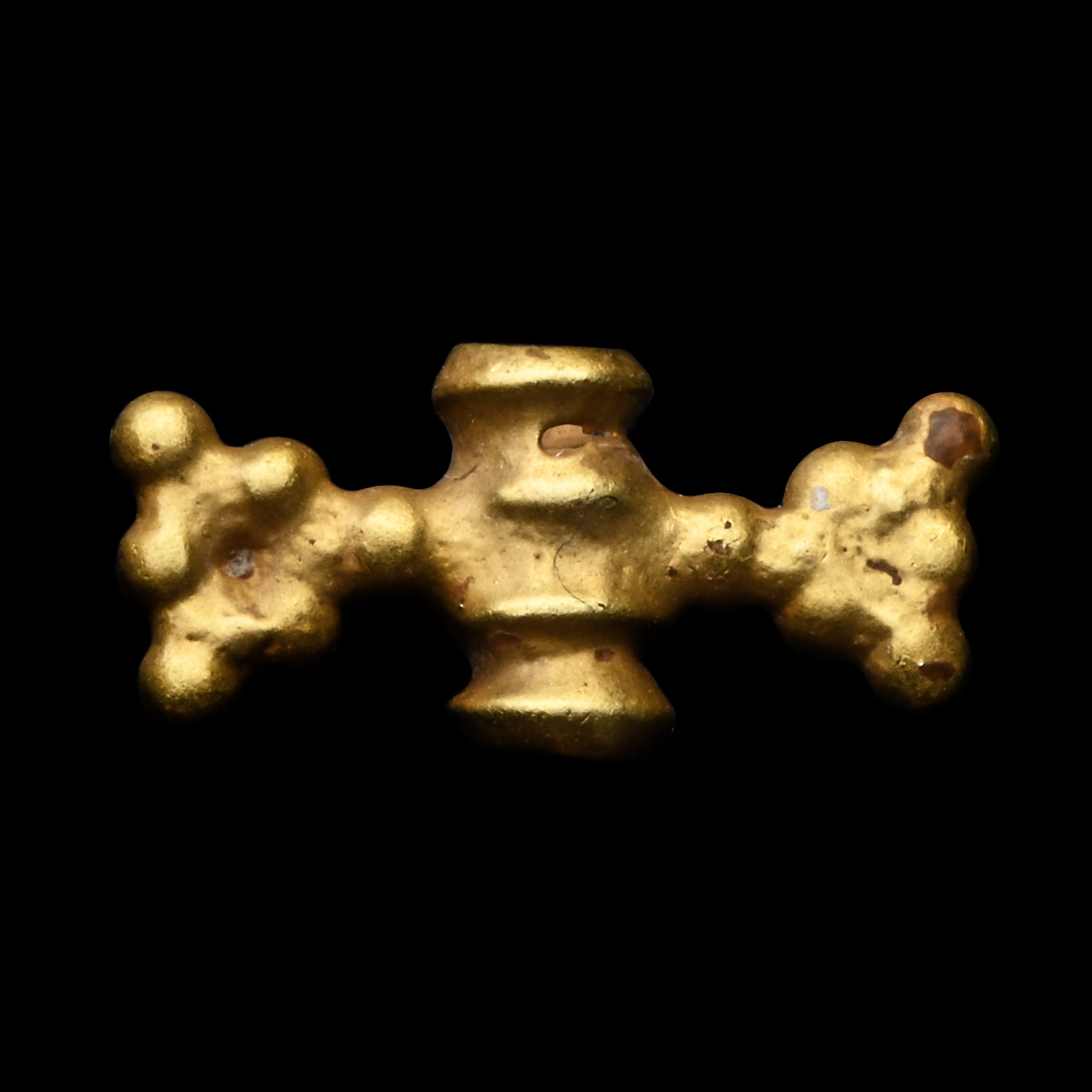 Western Asiatic Gold Bead Pendant