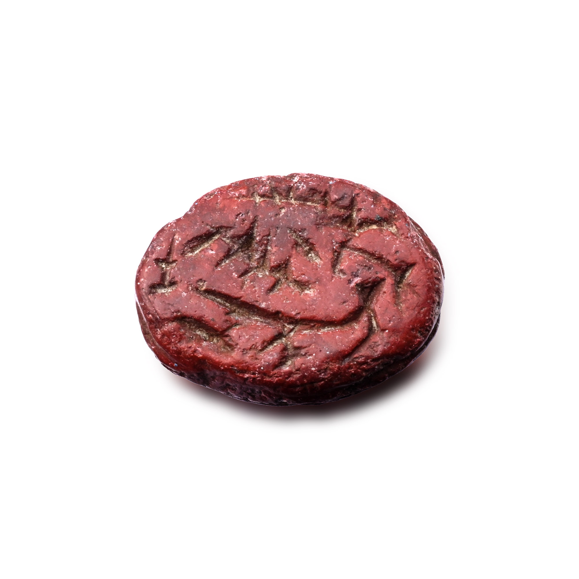 Western Asiatic Jasper Scaraboid Seal