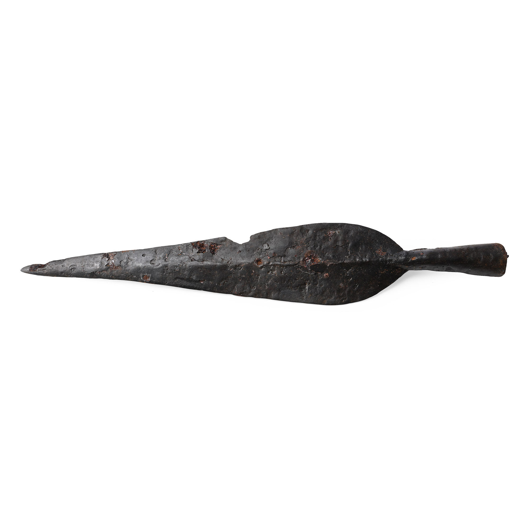 Iron Age Celtic Socketted Iron Spearhead
