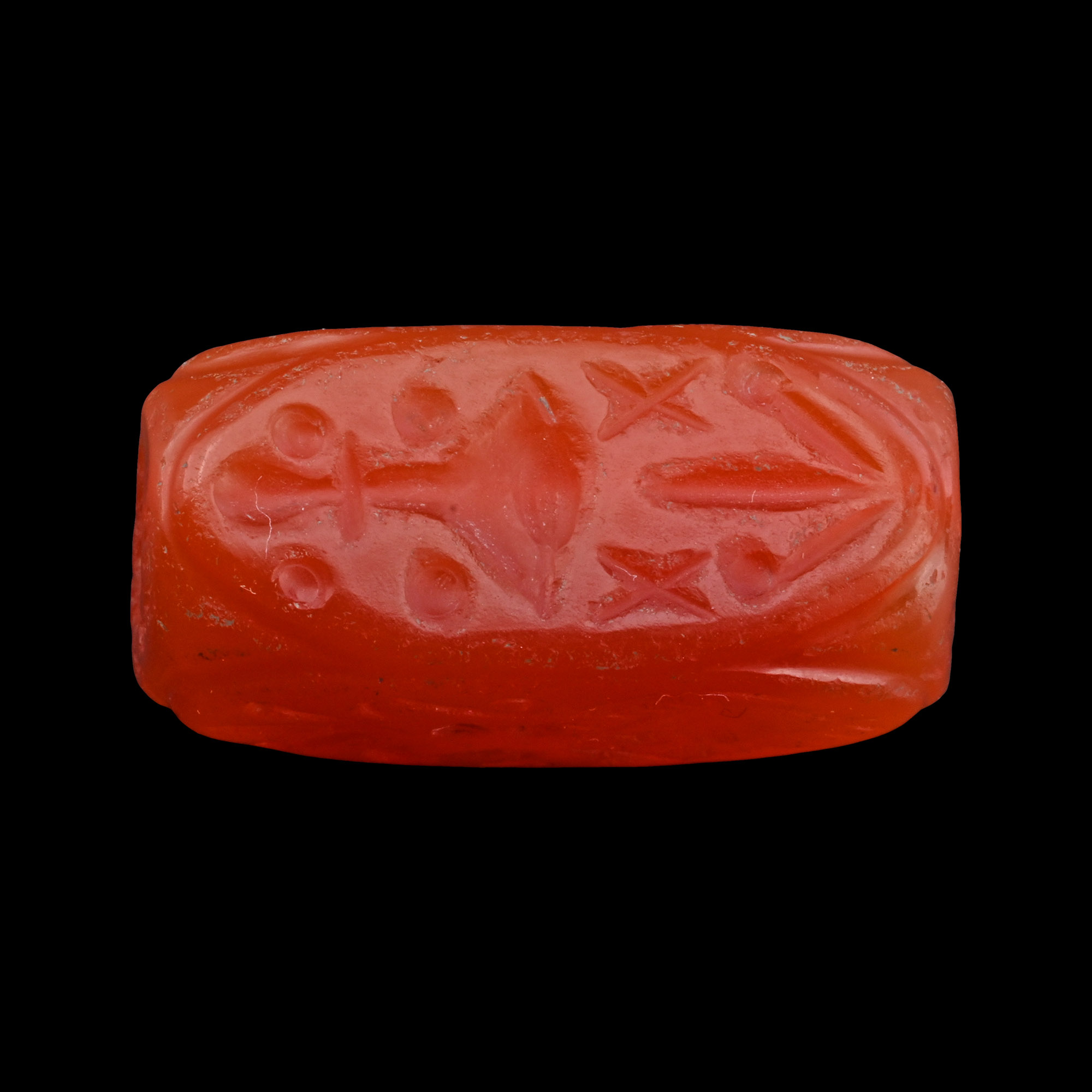 Minoan Facetted Carnelian Stamp Seal