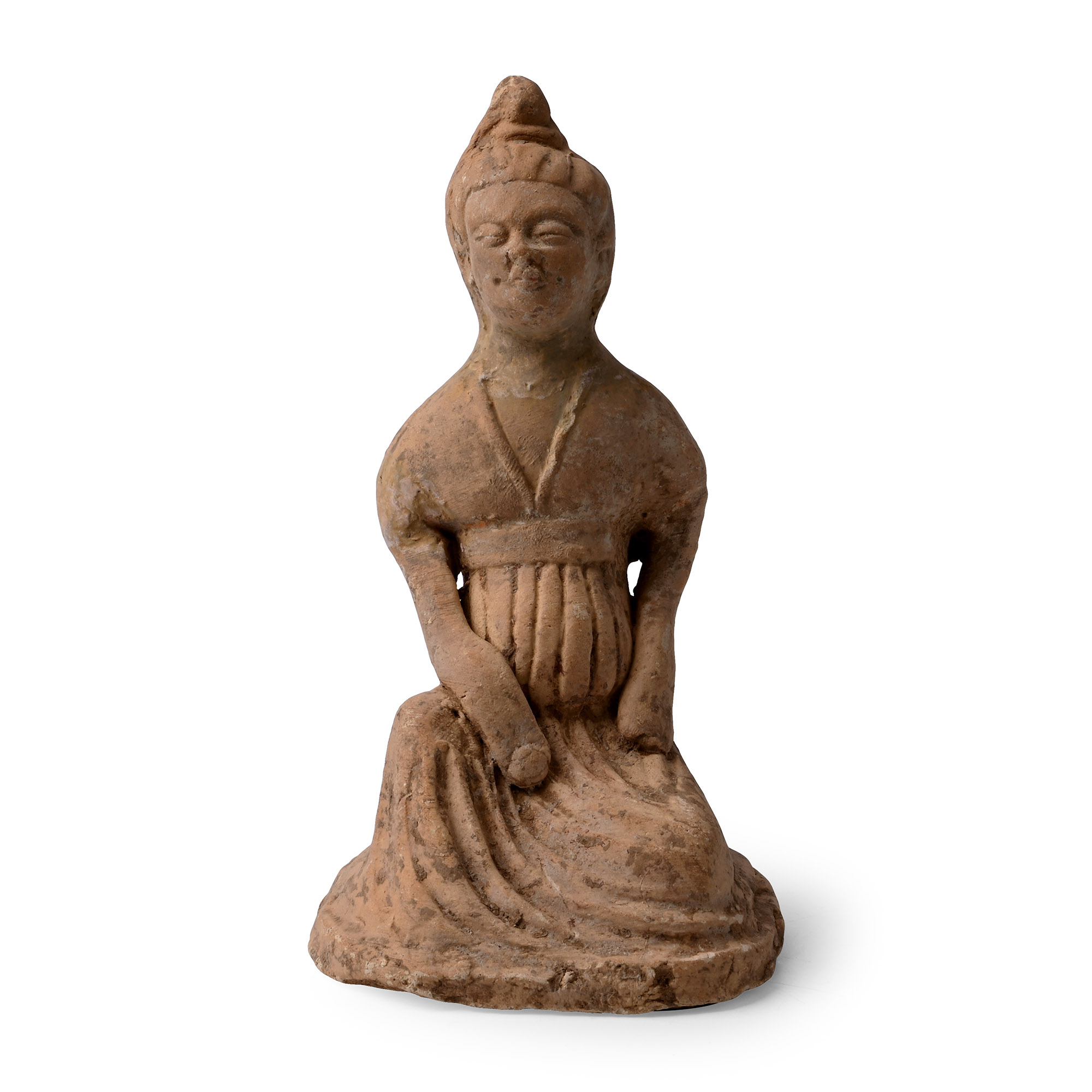 Chinese Northern Wei Ceramic Female Attendant