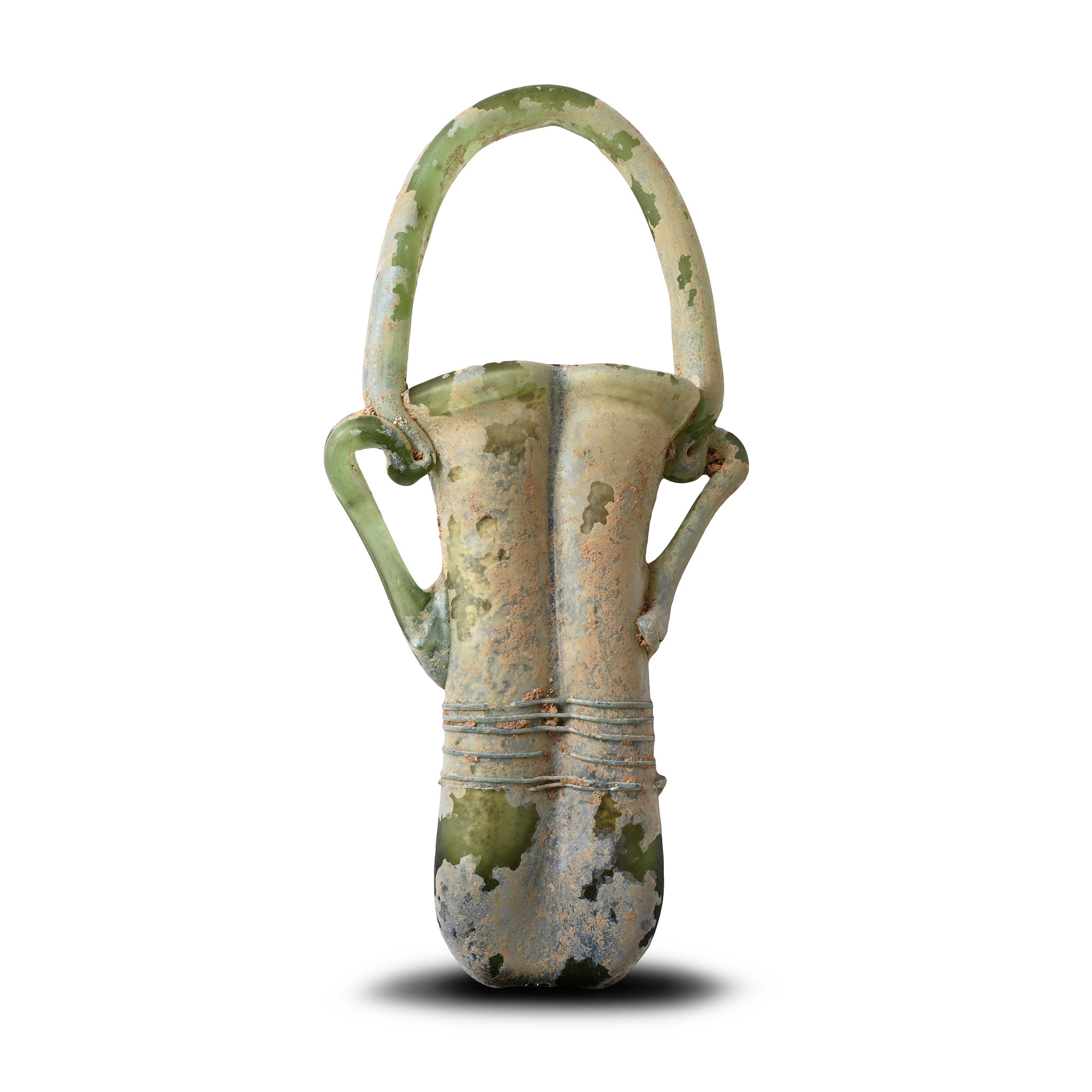 Roman Glass Double Unguentarium