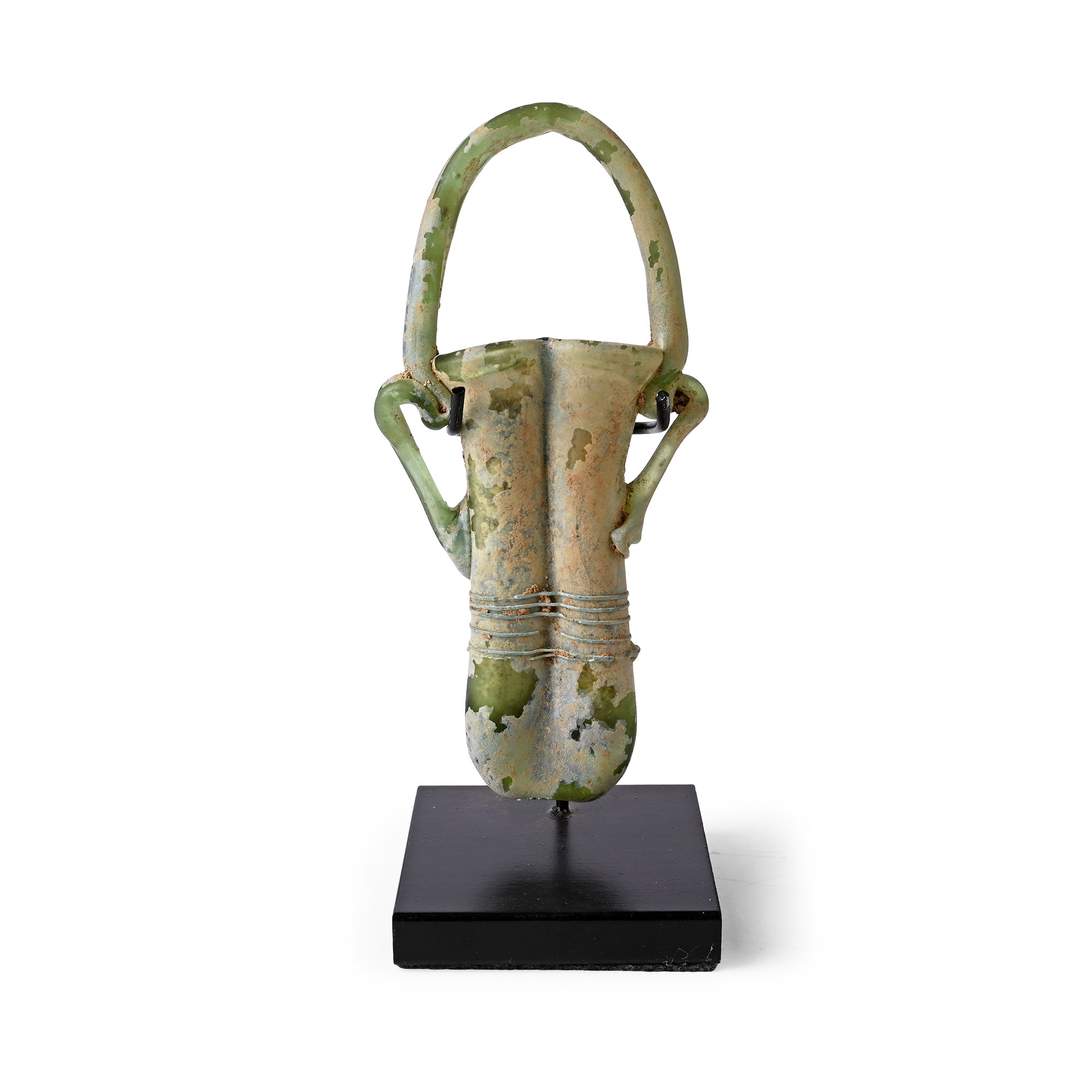 Roman Glass Double Unguentarium