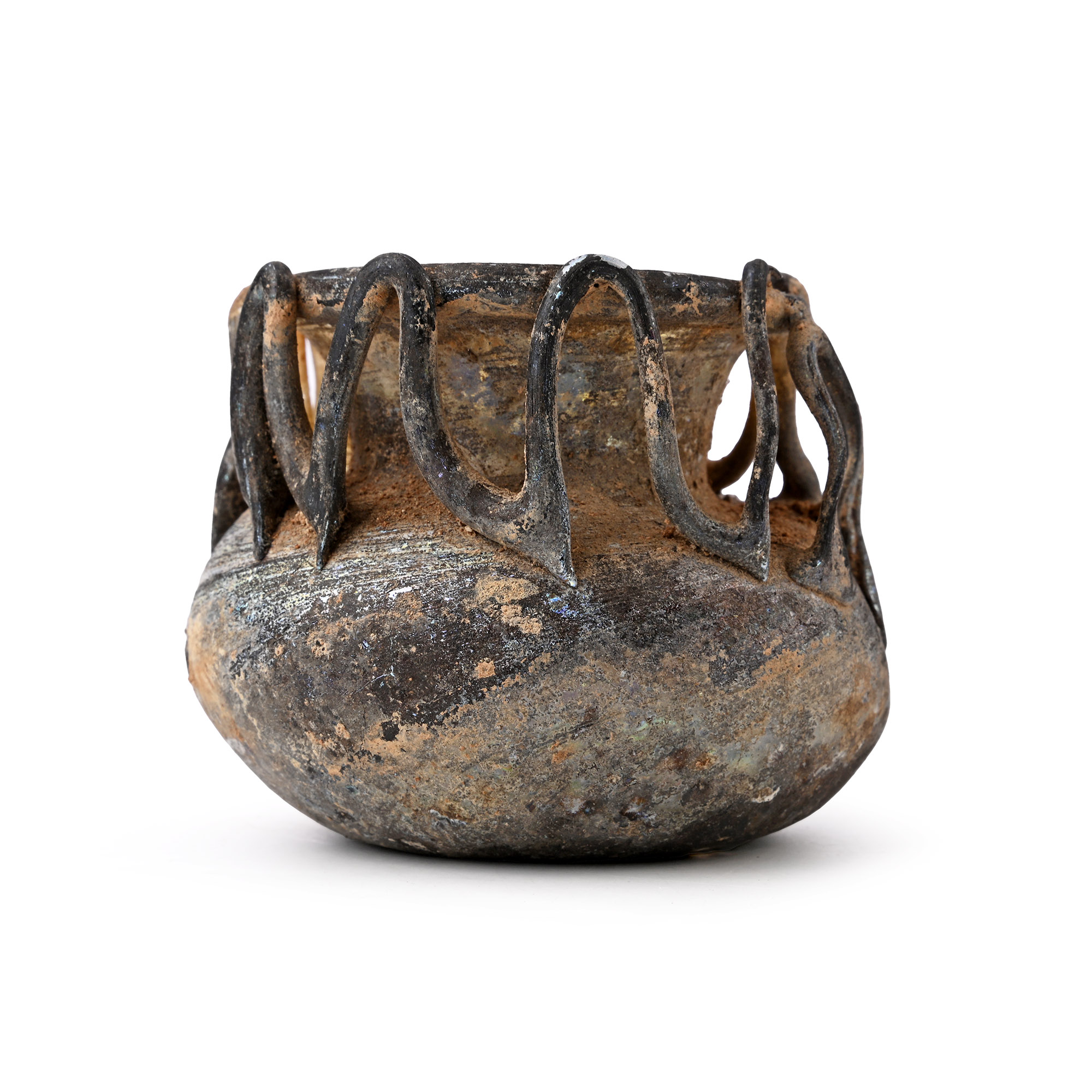 Roman Glass Vessel with Iridescence