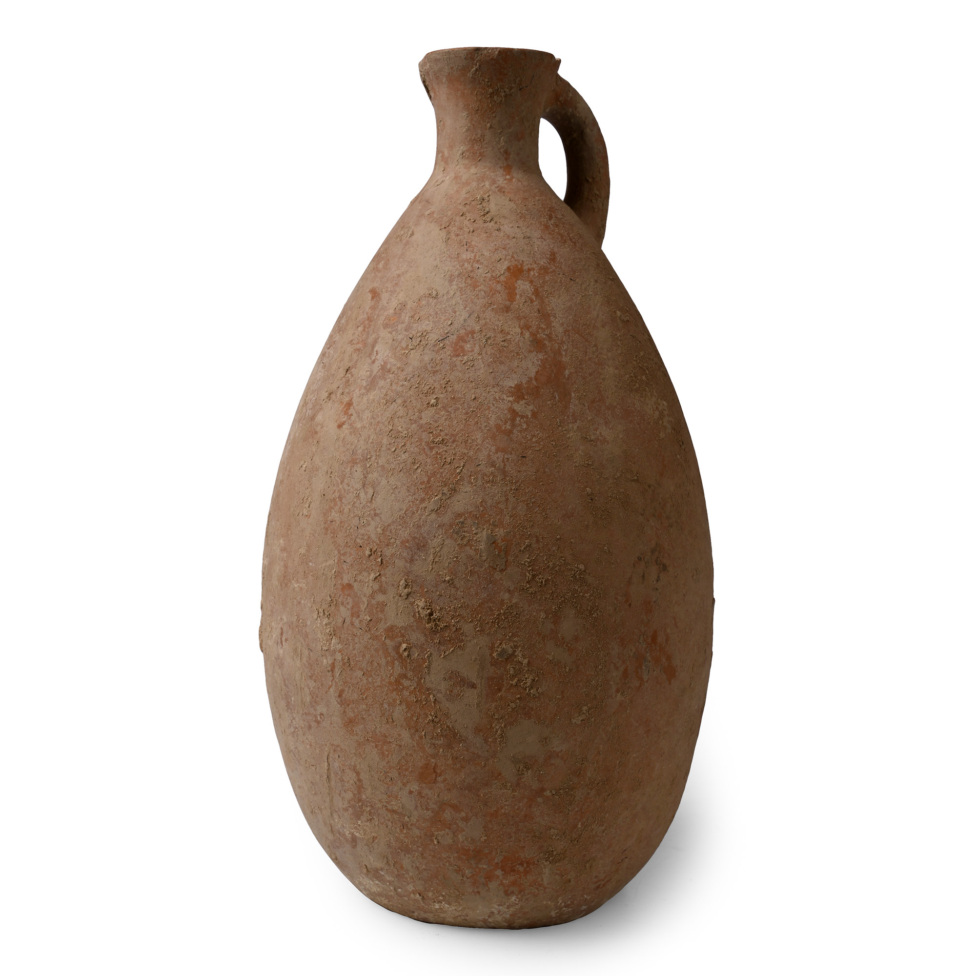 Large Western Asiatic Tall Terracotta Jug