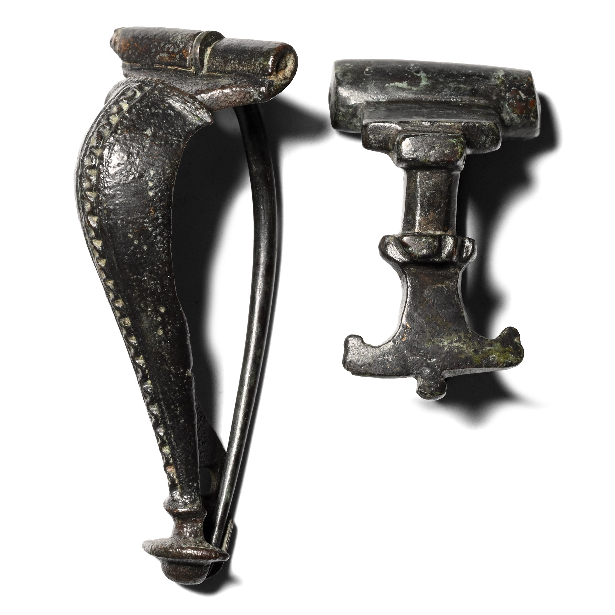 Roman Bronze Brooch Group