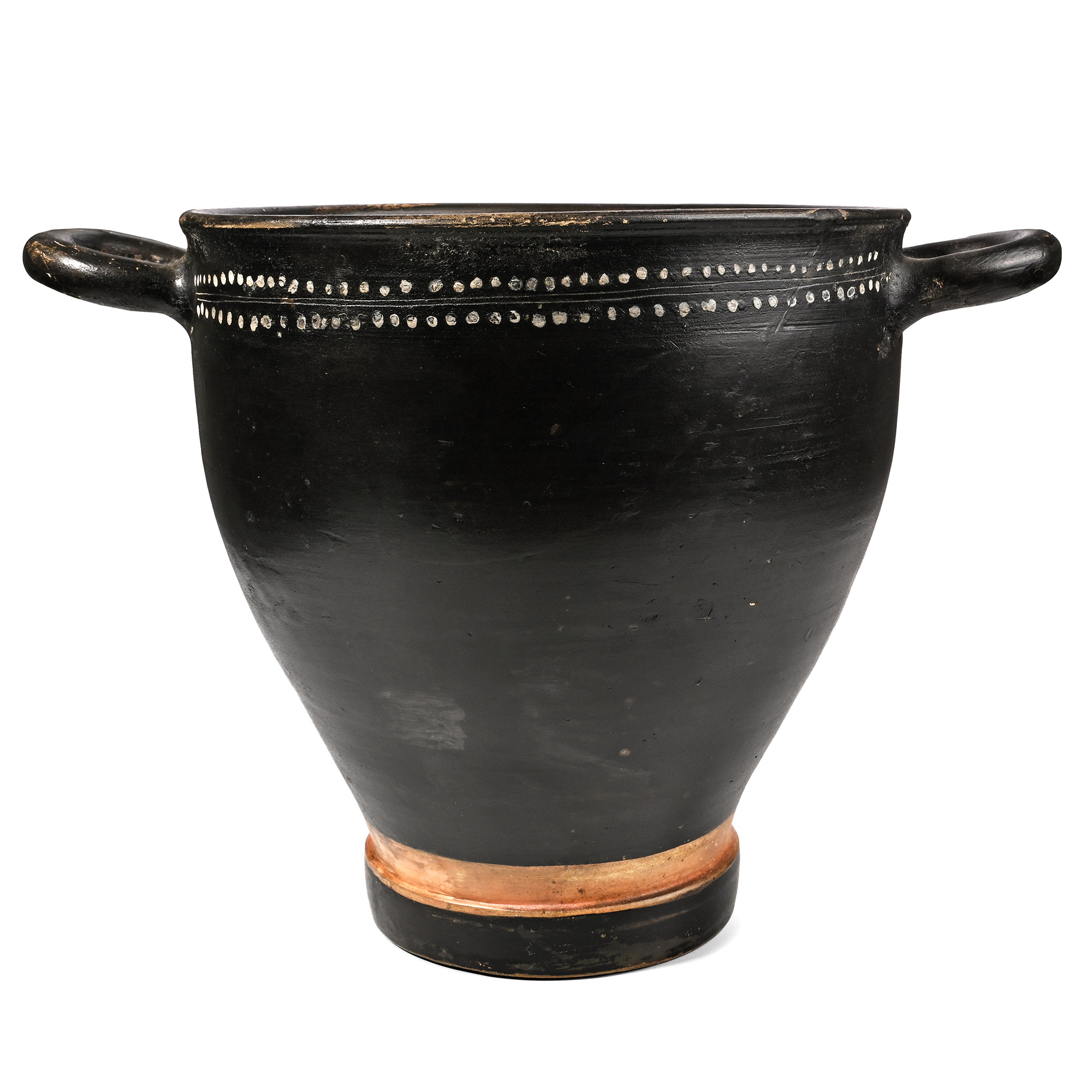 Exceptionally Large Greek Gnathian Skyphos