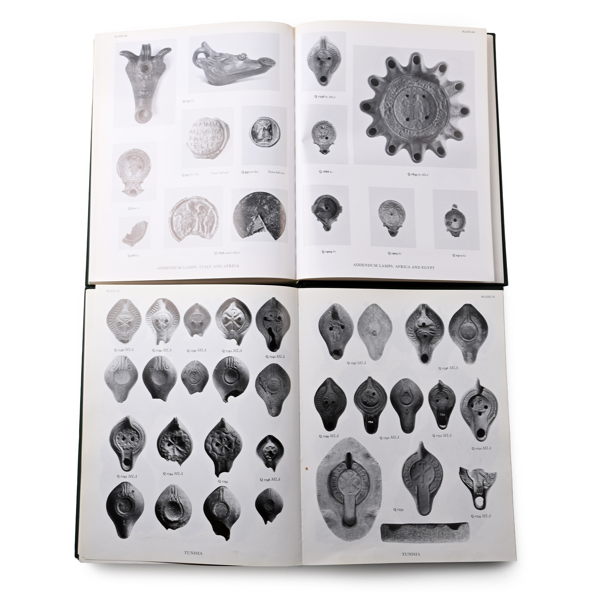 A Catalogue of Lamps in the British Museum, Volumes III & IV - 2 Titles