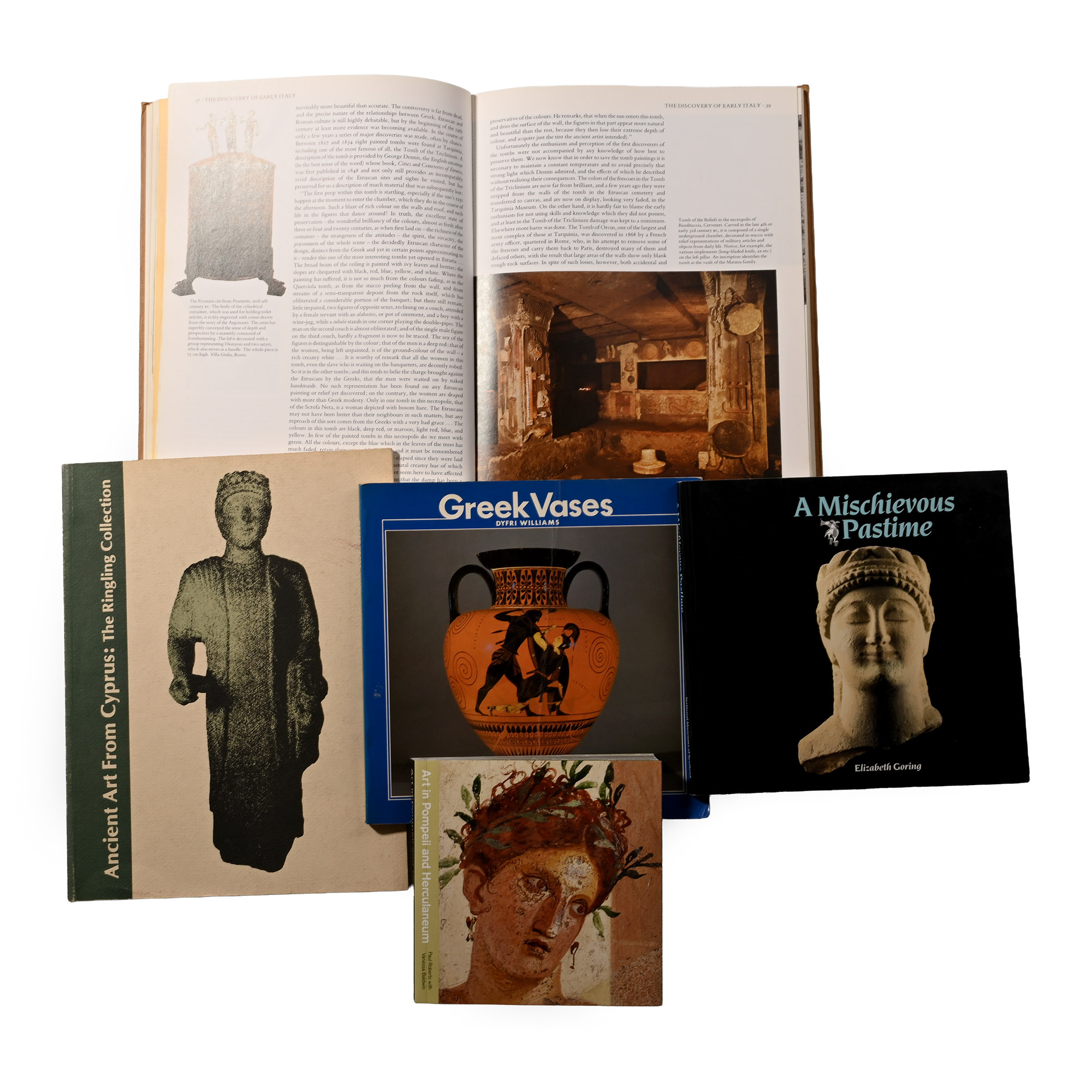 Books on Roman, Greek and Cypriot Archaeology - 5 Titles