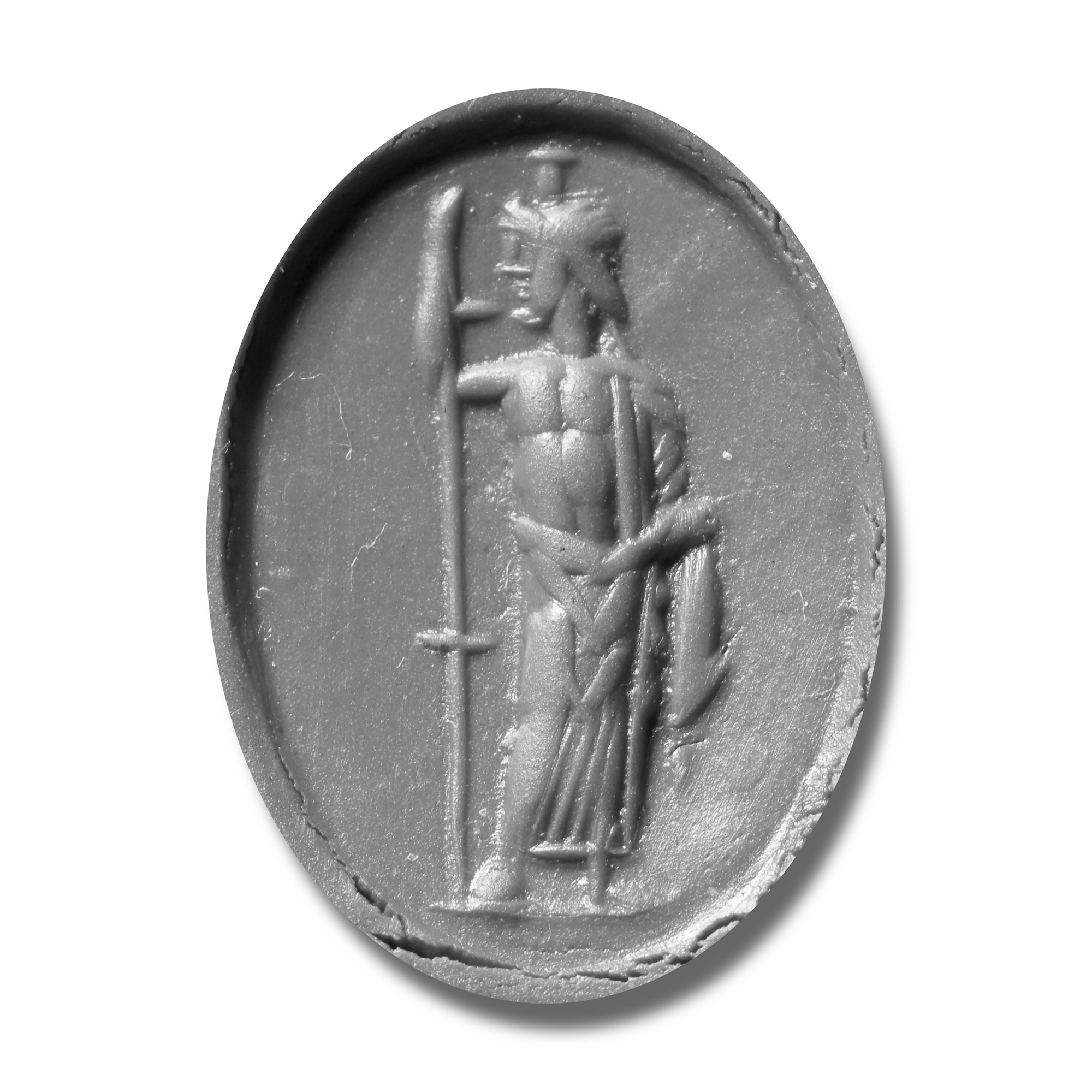 Roman Gemstone with Standing Figure