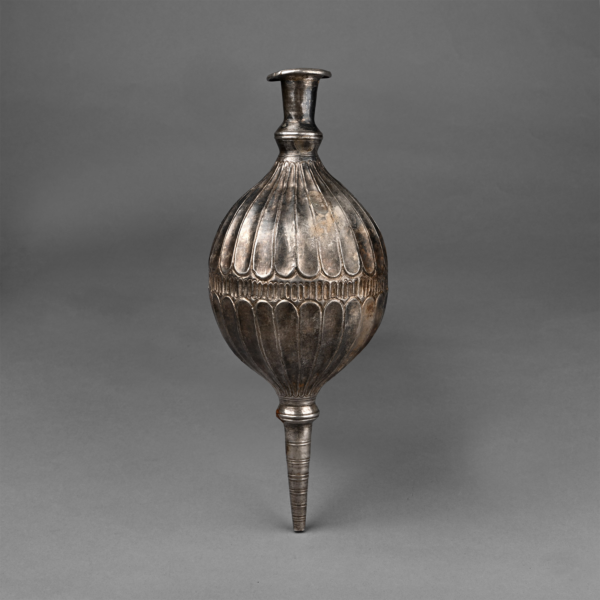 Large Greco-Roman Silver Wine Infundibulum