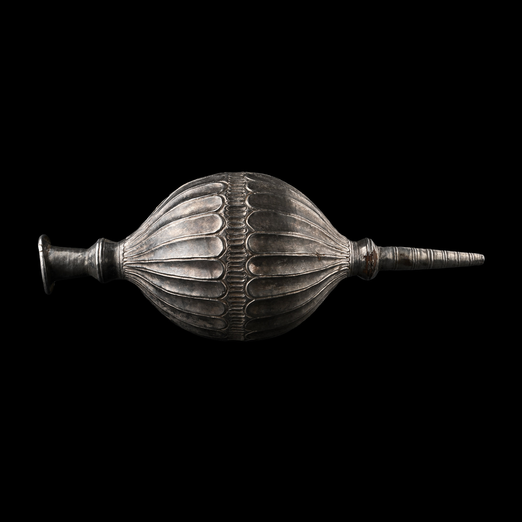 Large Greco-Roman Silver Wine Infundibulum