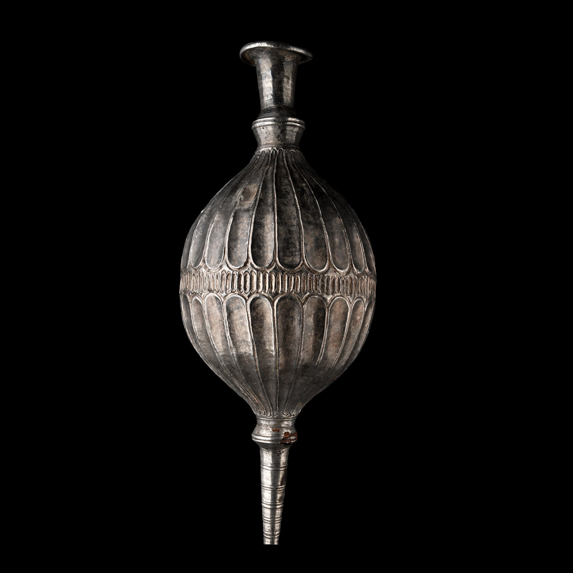 Large Greco-Roman Silver Wine Infundibulum