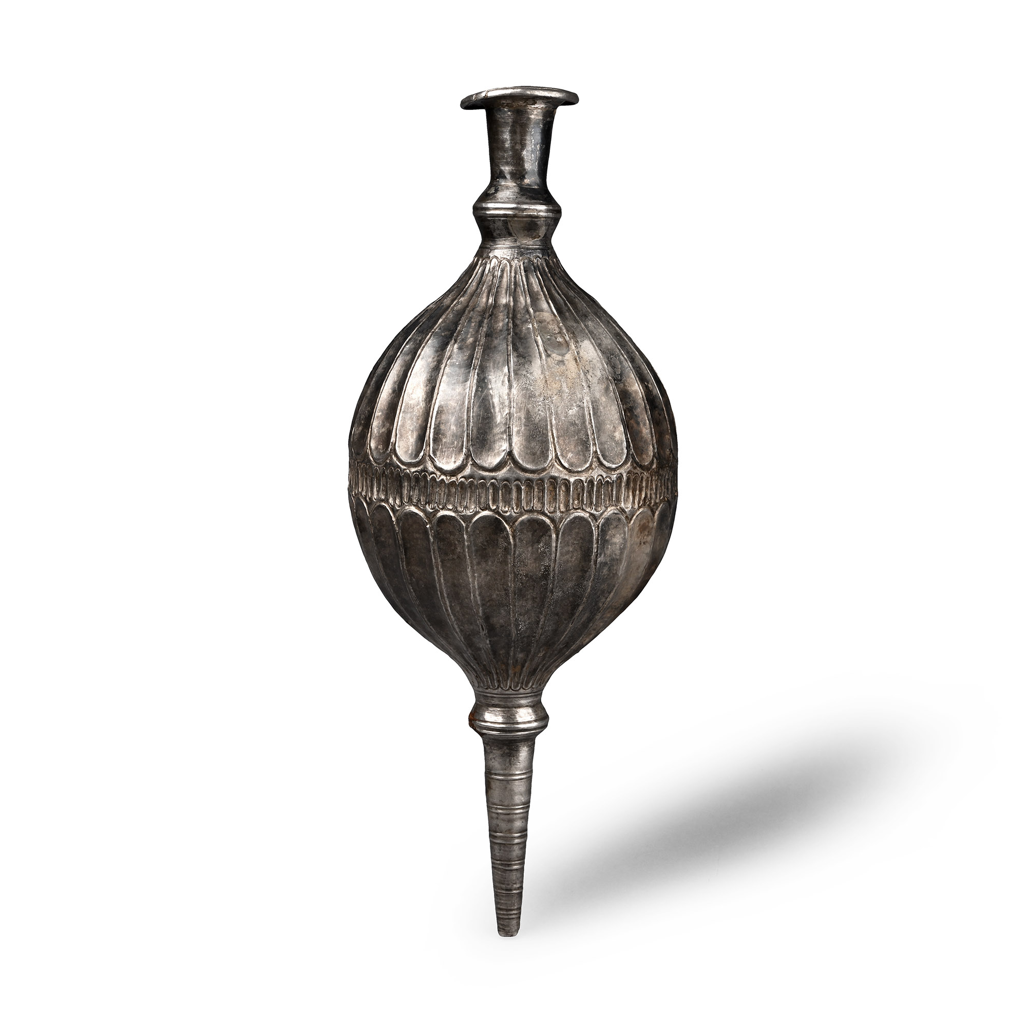 Large Greco-Roman Silver Wine Infundibulum