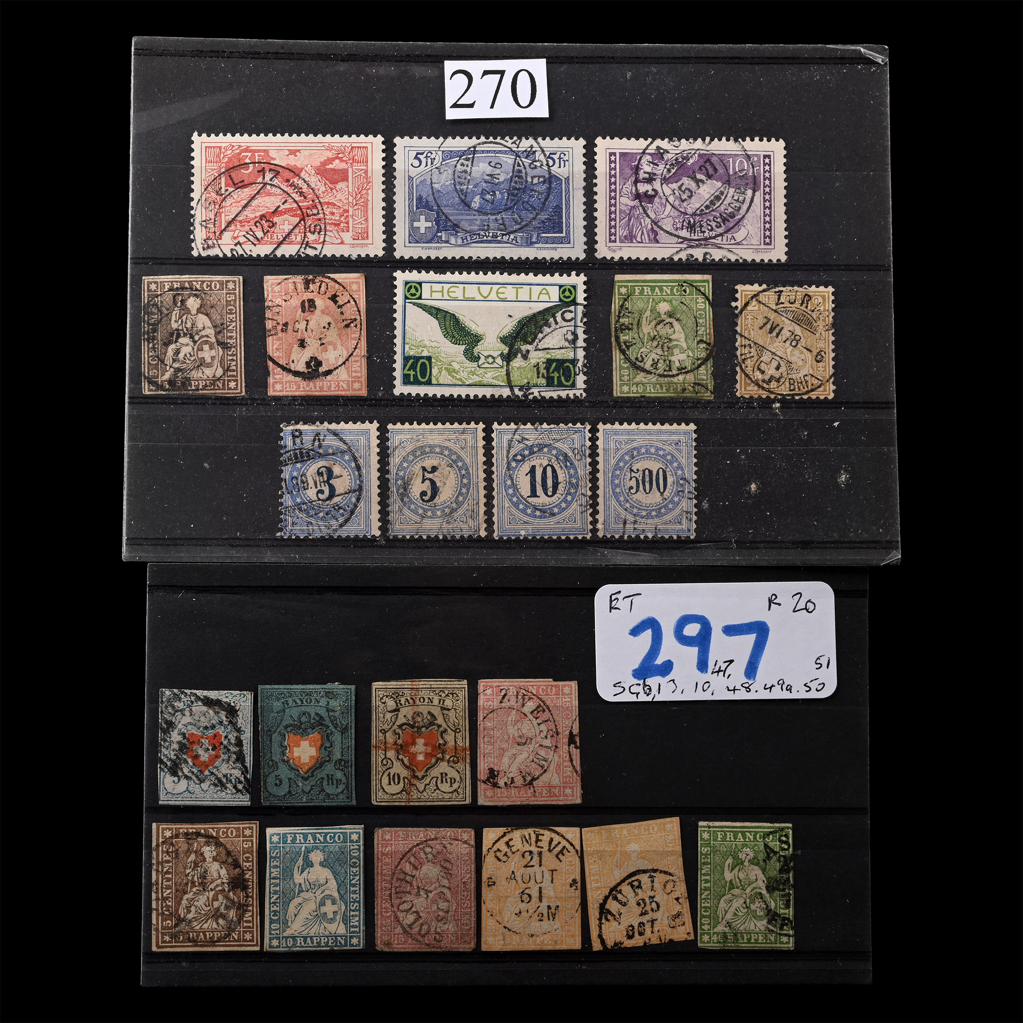 SWITZERLAND - Stamp Group
