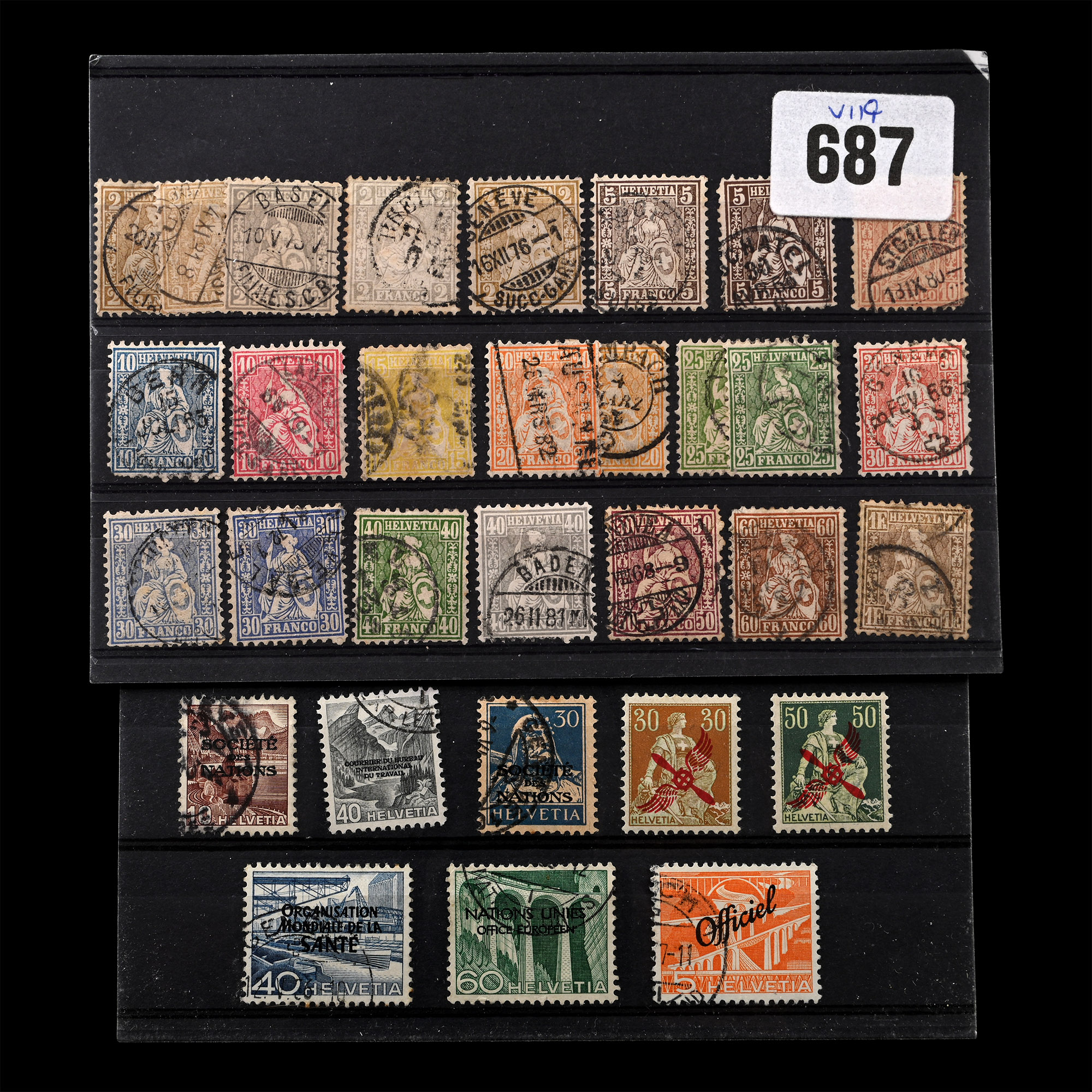 SWITZERLAND - Stamp Group