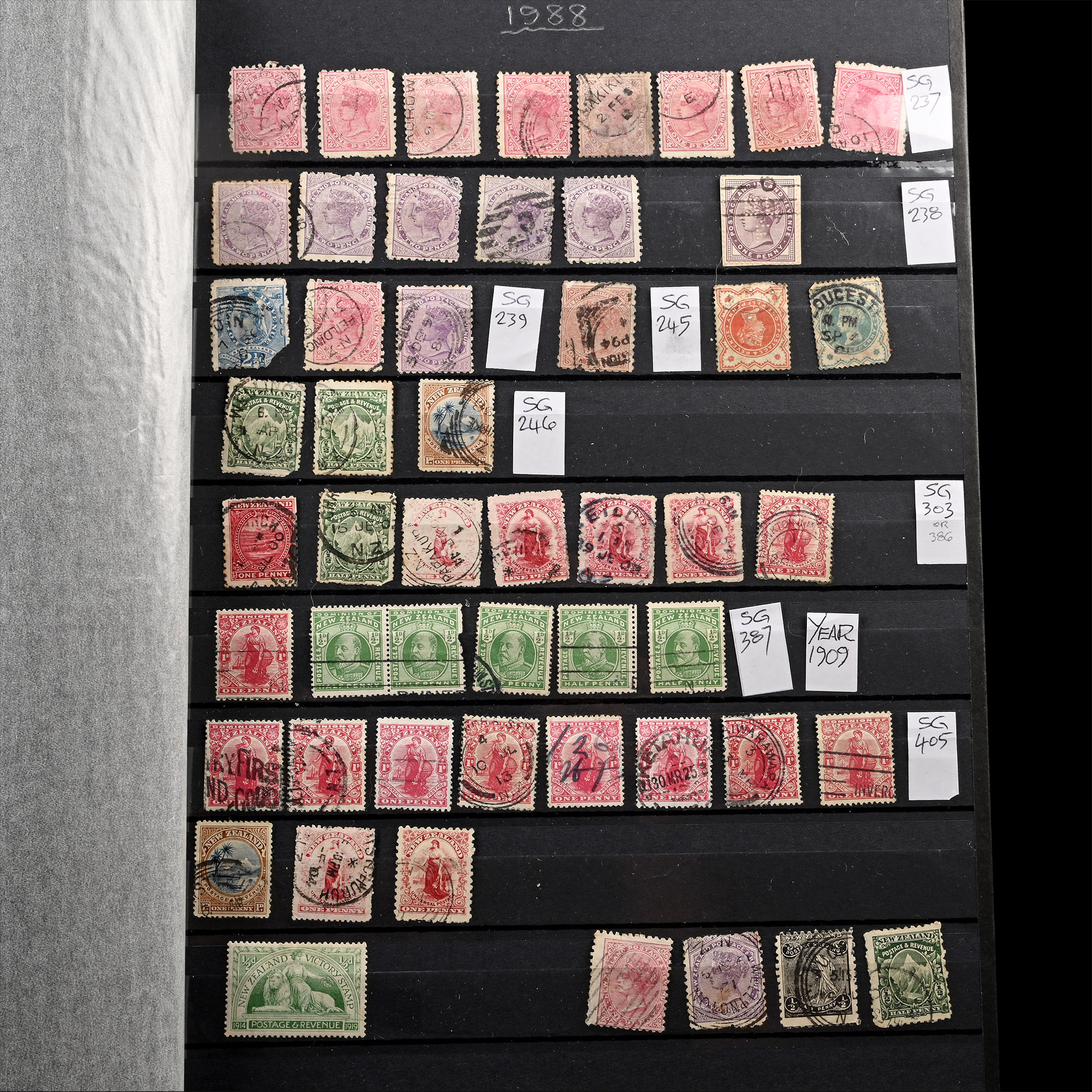 Mixed Group of Early Commonwealth Stamps Including Australian & New Zealand