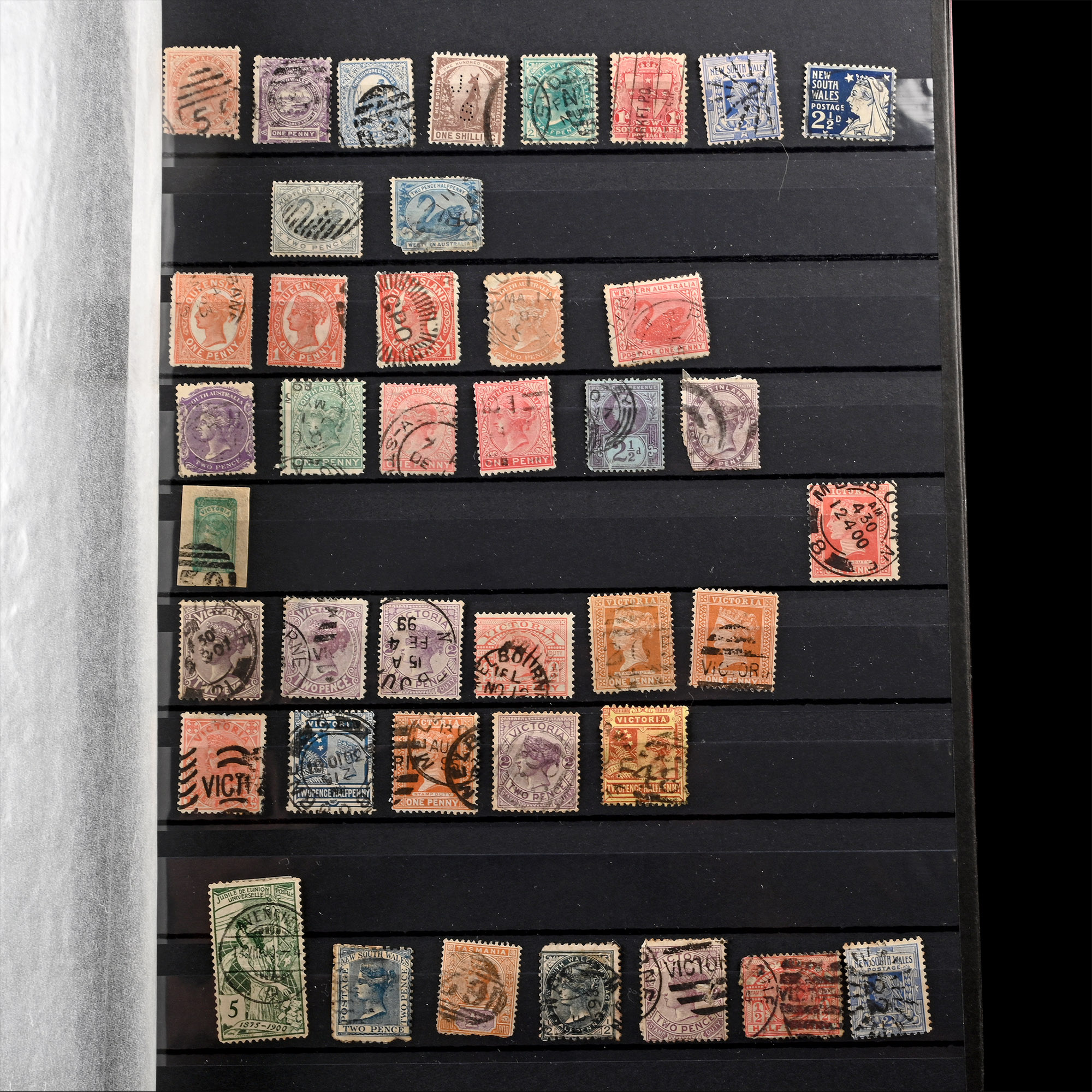 Mixed Group of Early Commonwealth Stamps Including Australian & New Zealand