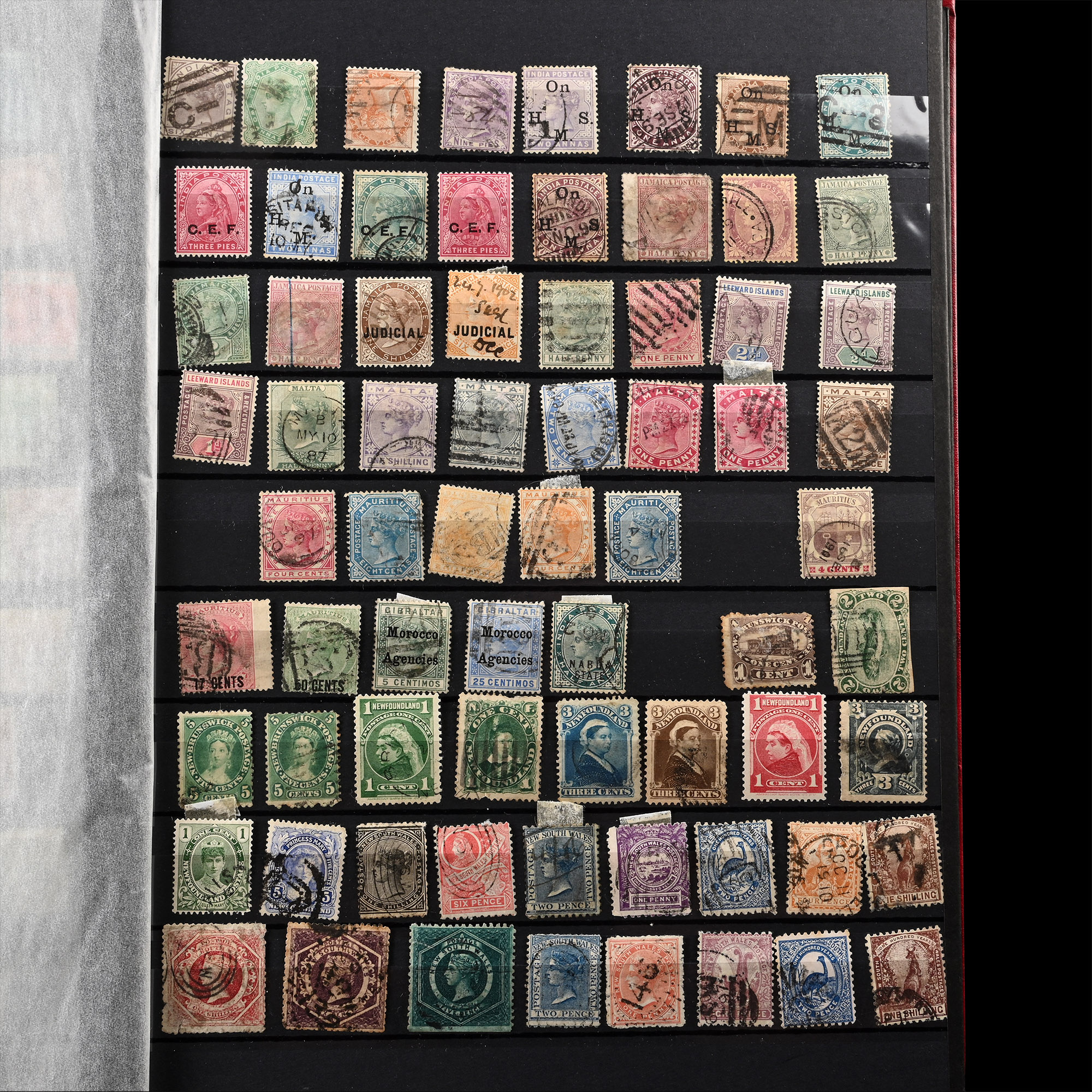 Mixed Group of Early Commonwealth Stamps Including Australian & New Zealand