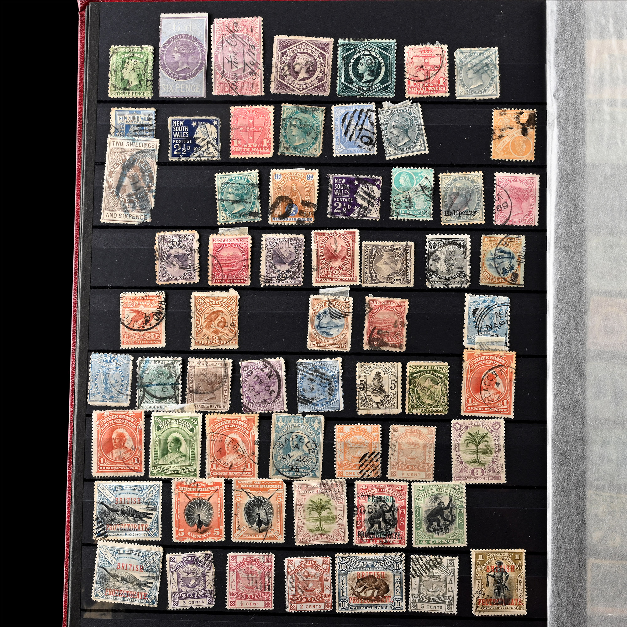 Mixed Group of Early Commonwealth Stamps Including Australian & New Zealand