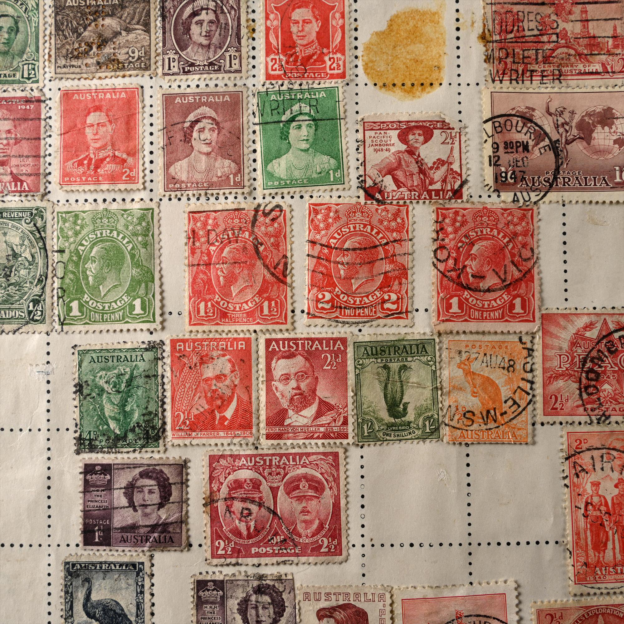 Group of World Stamp Albums