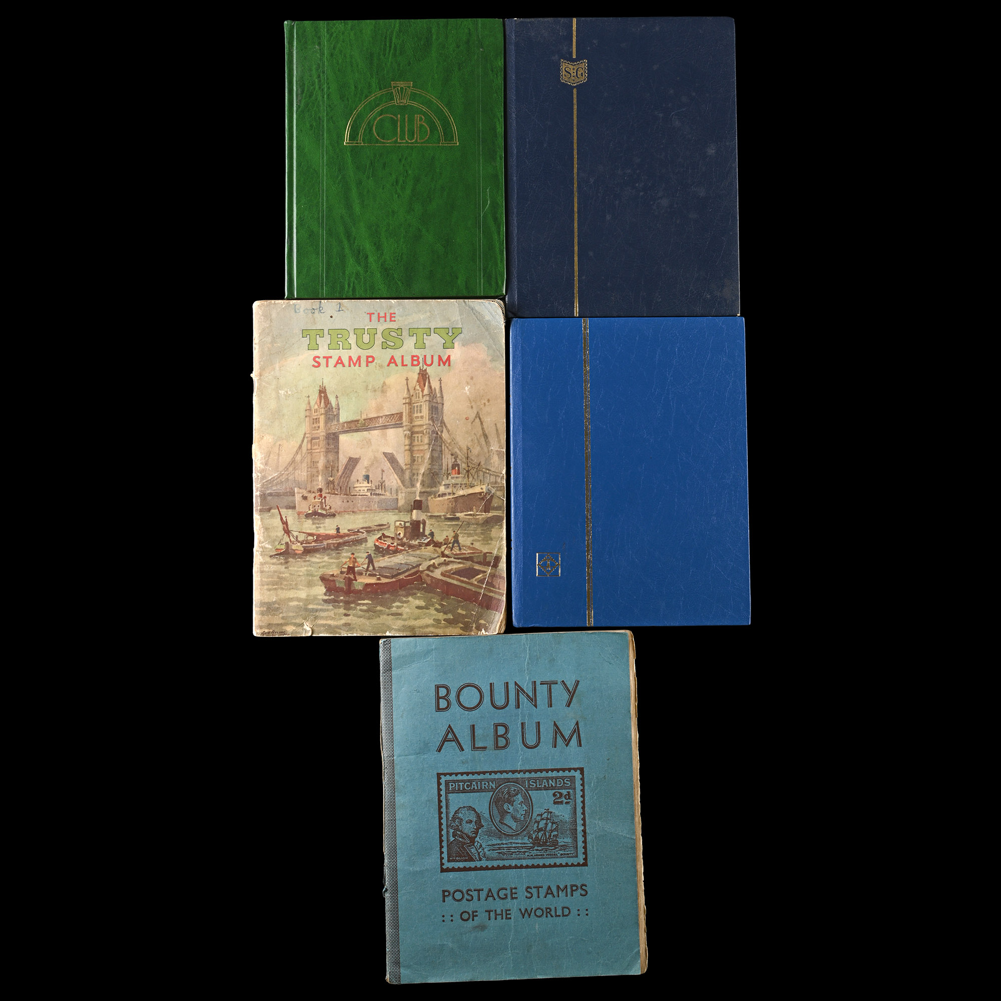 Group of World Stamp Albums