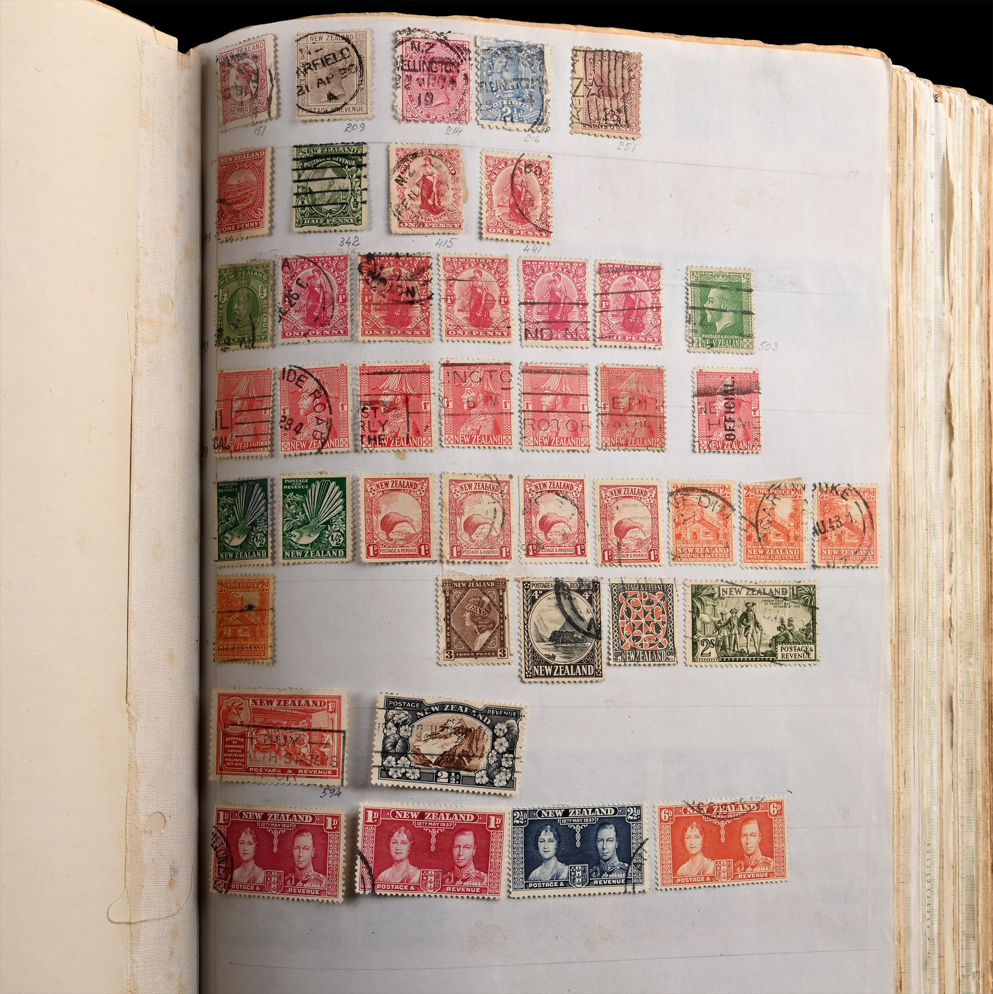 Massive Stamp Album Full of World Stamps