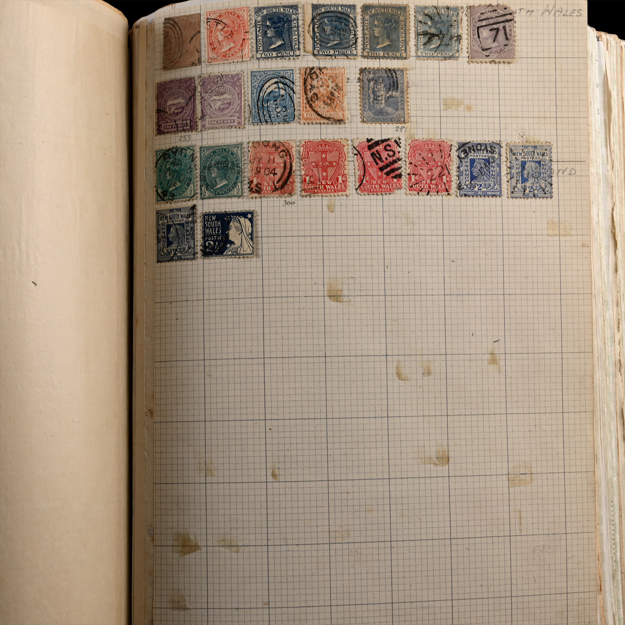 Massive Stamp Album Full of World Stamps