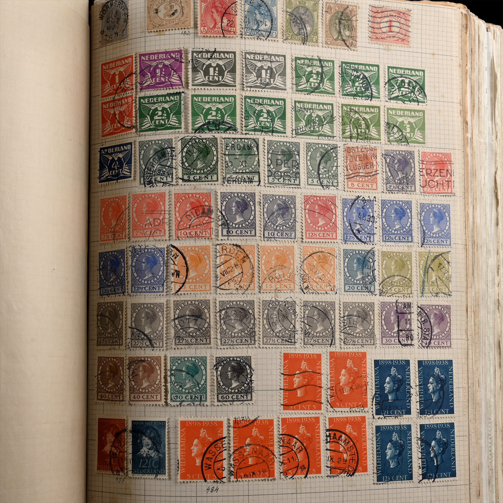 Massive Stamp Album Full of World Stamps