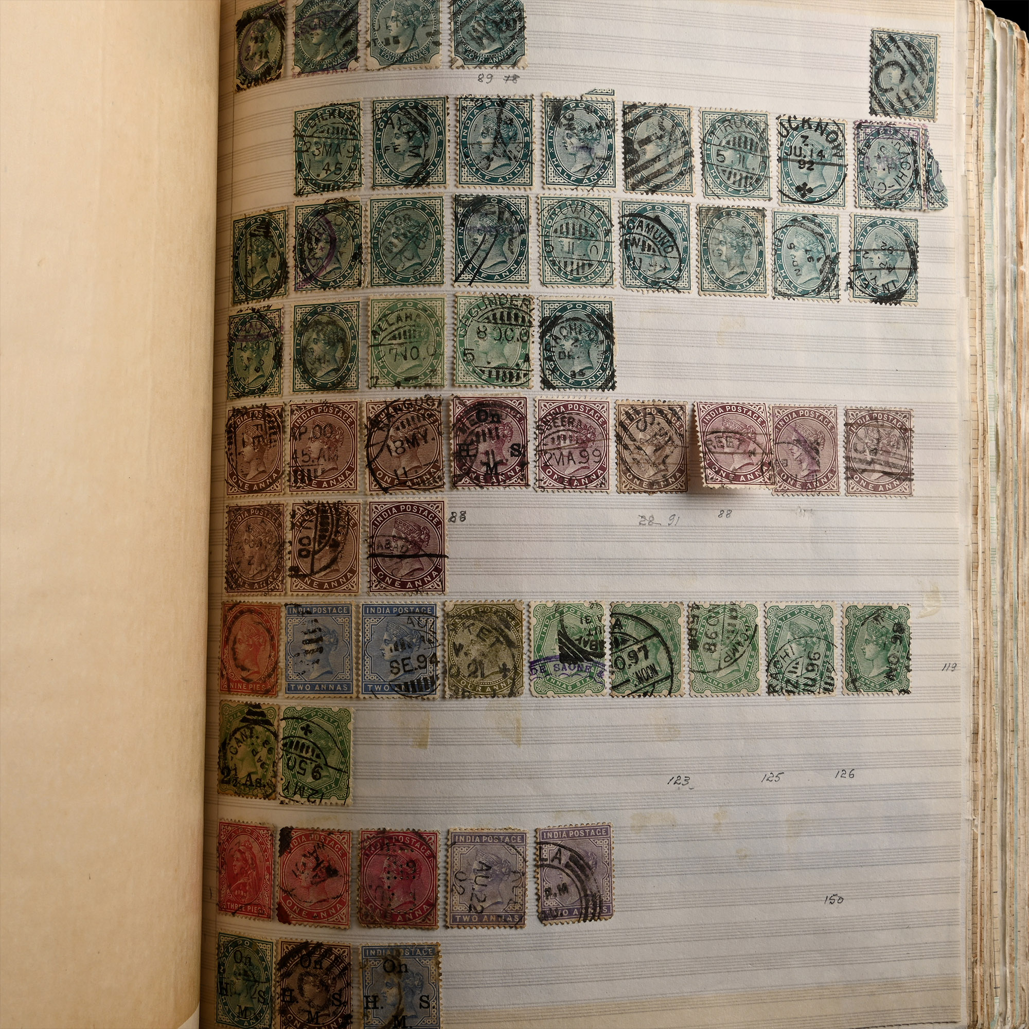 Massive Stamp Album Full of World Stamps