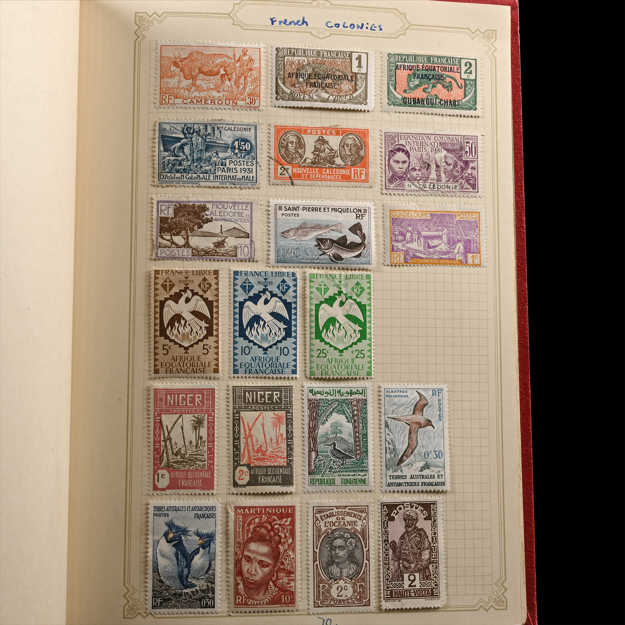Mixed Group of World Stamp Albums
