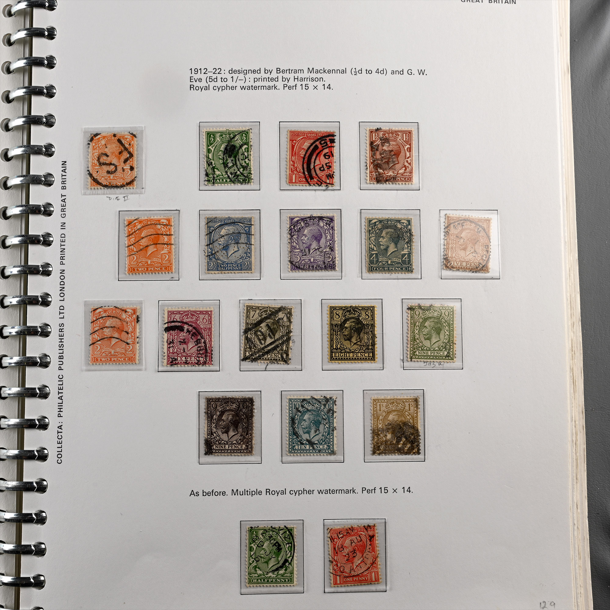 Great Britain Stamp Album