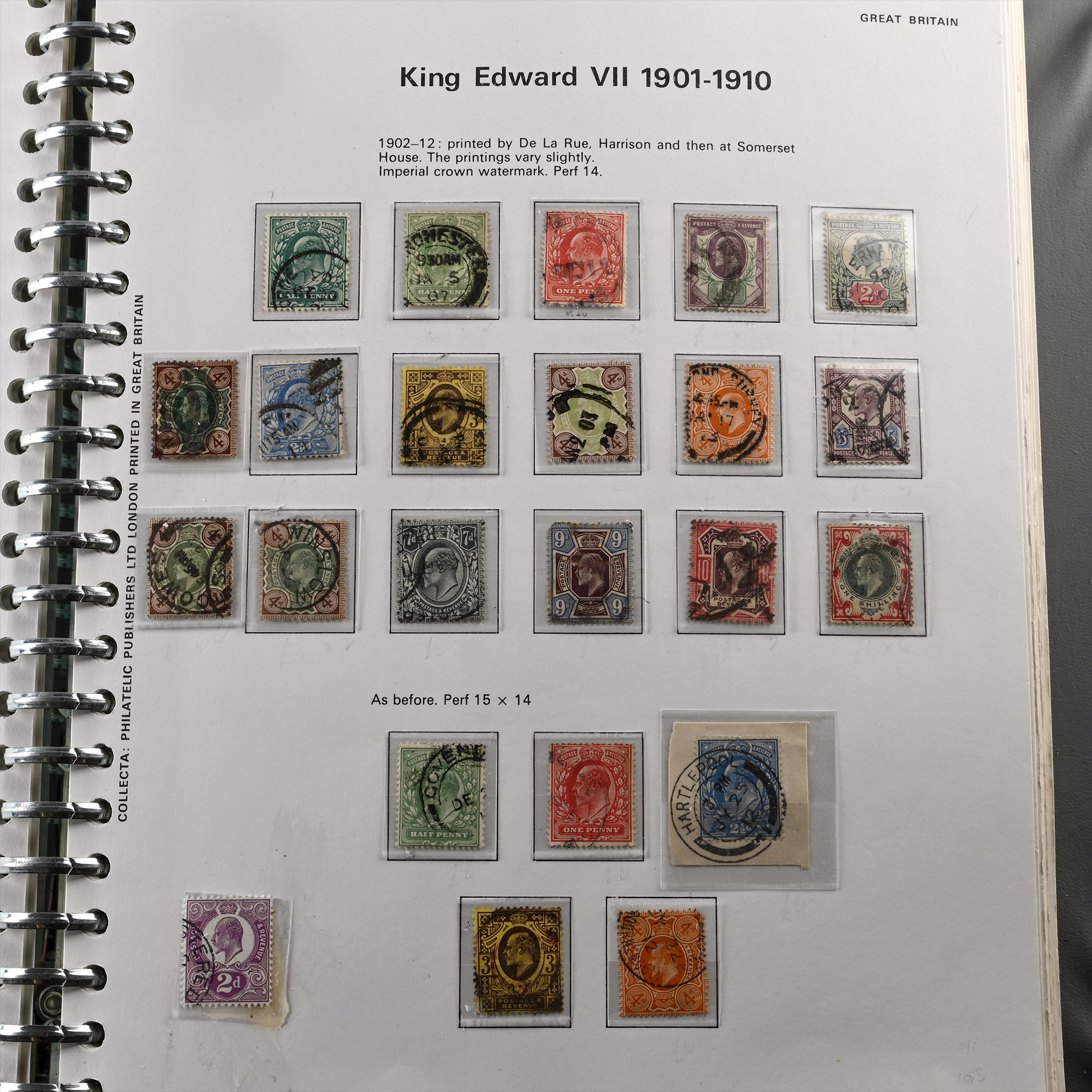 Great Britain Stamp Album