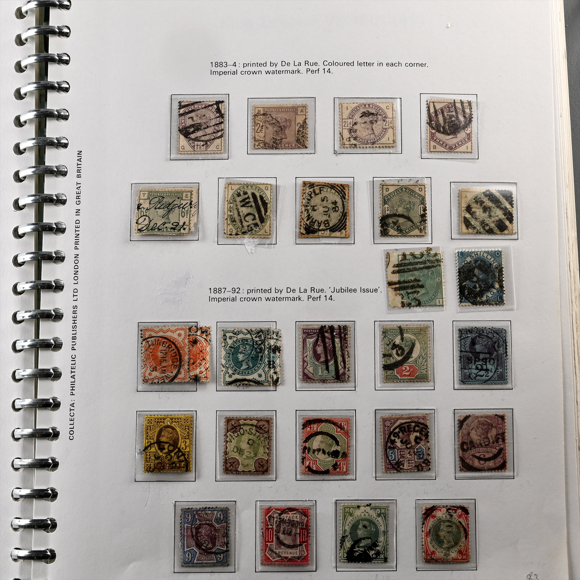 Great Britain Stamp Album