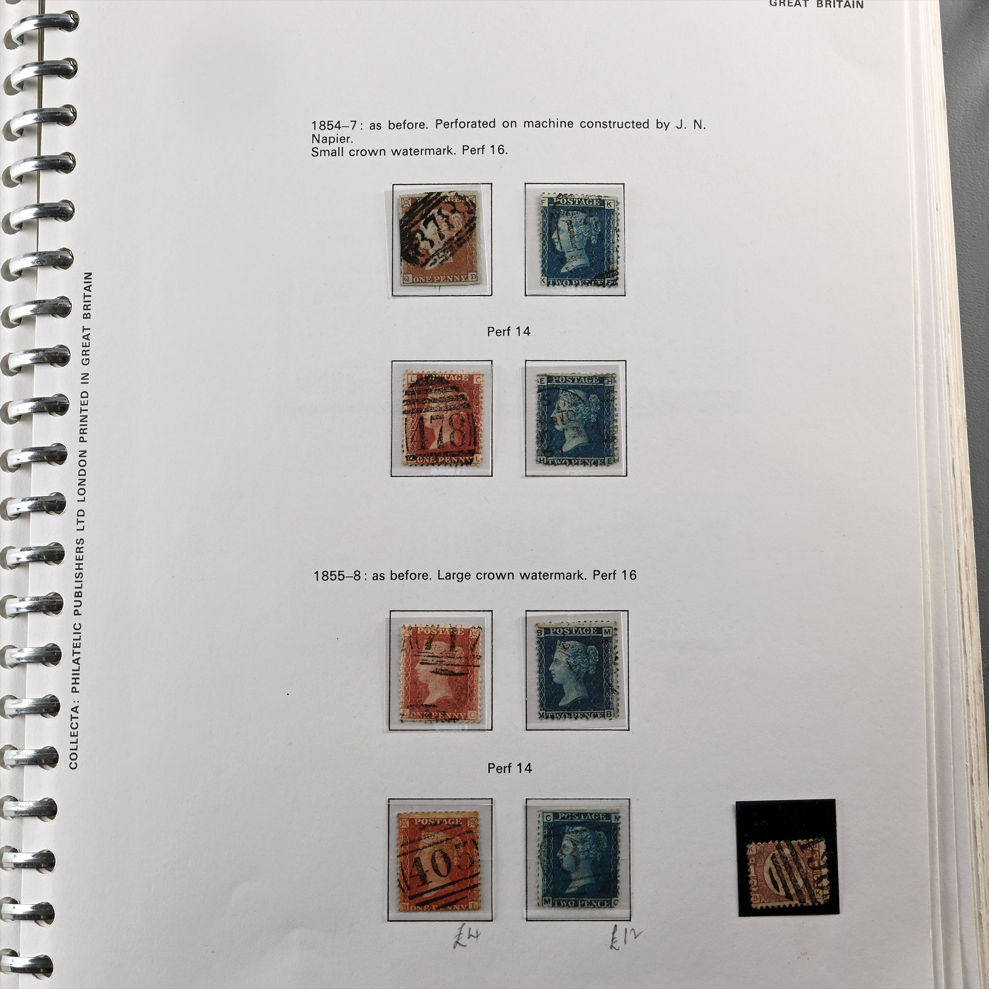 Great Britain Stamp Album