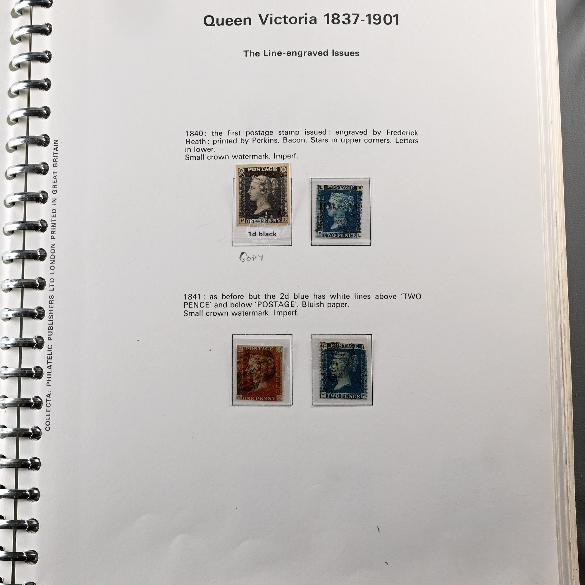 Great Britain Stamp Album