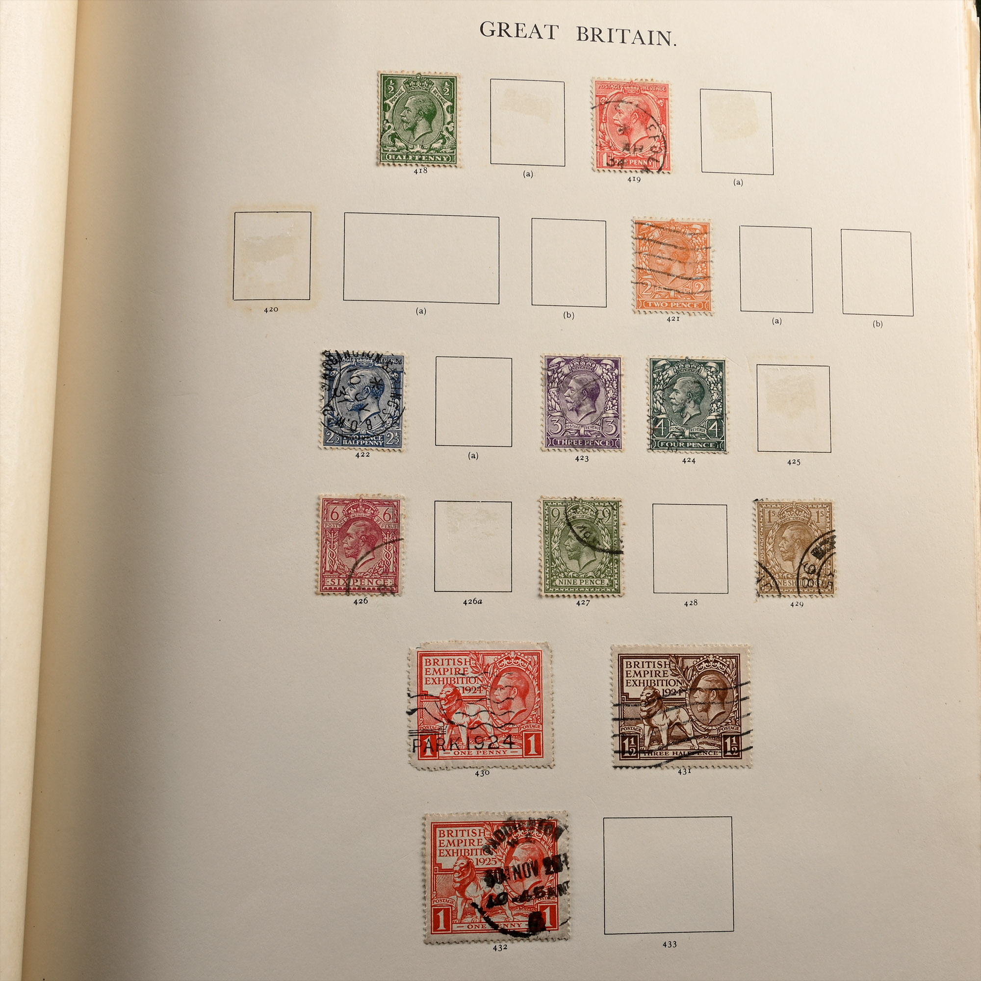 Great Britain Stamp Albums