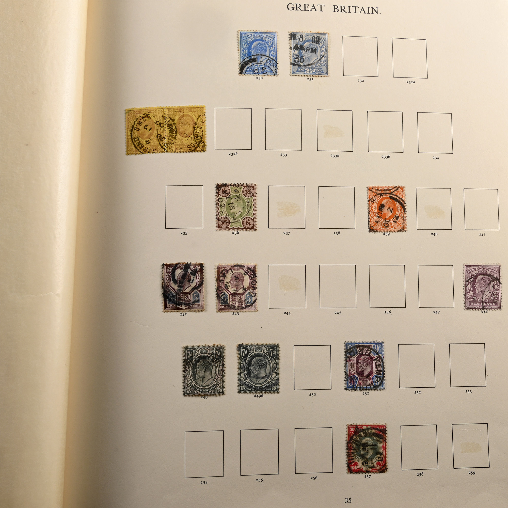 Great Britain Stamp Albums