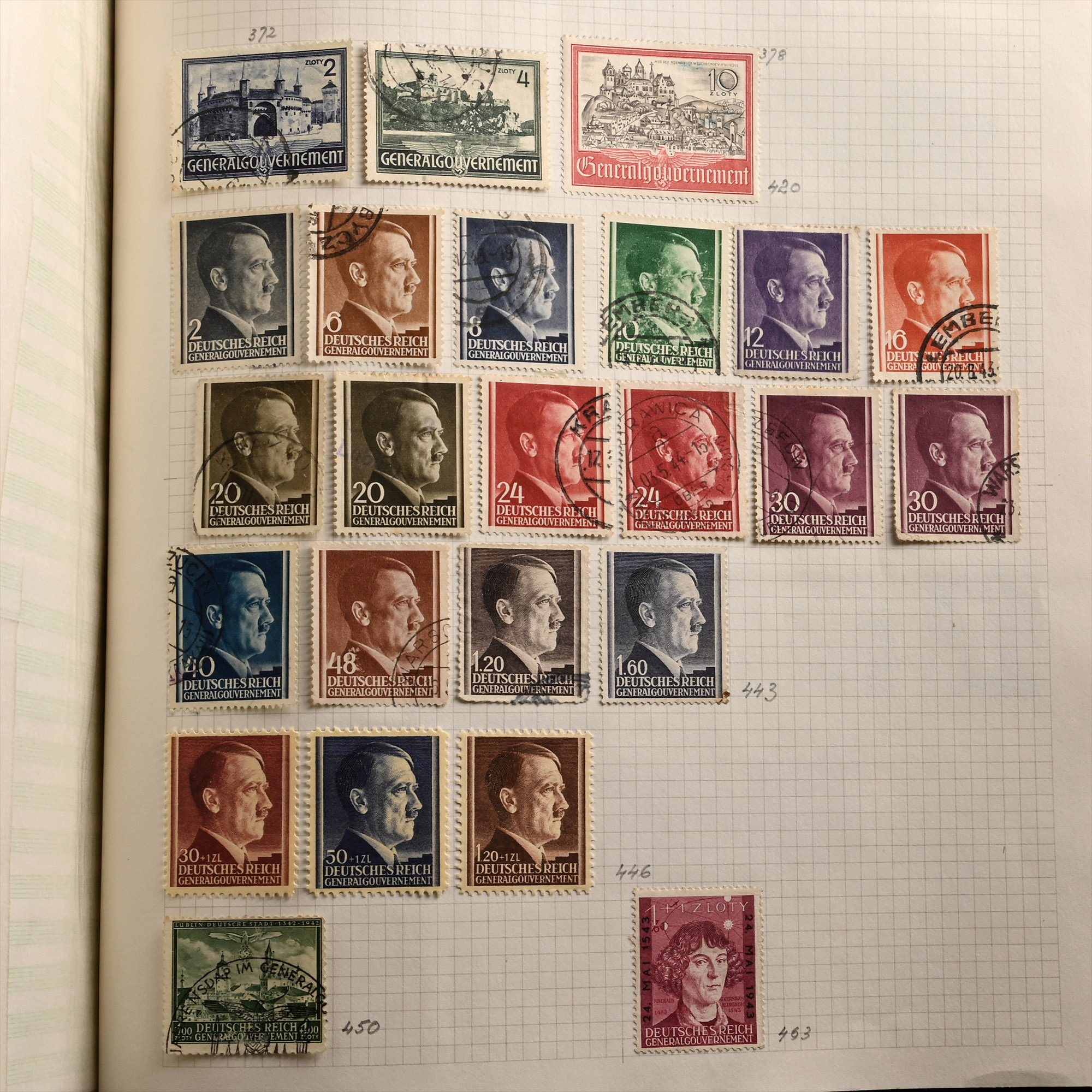 Mixed Group of Stamp Albums Mostly Poland and Great Britain