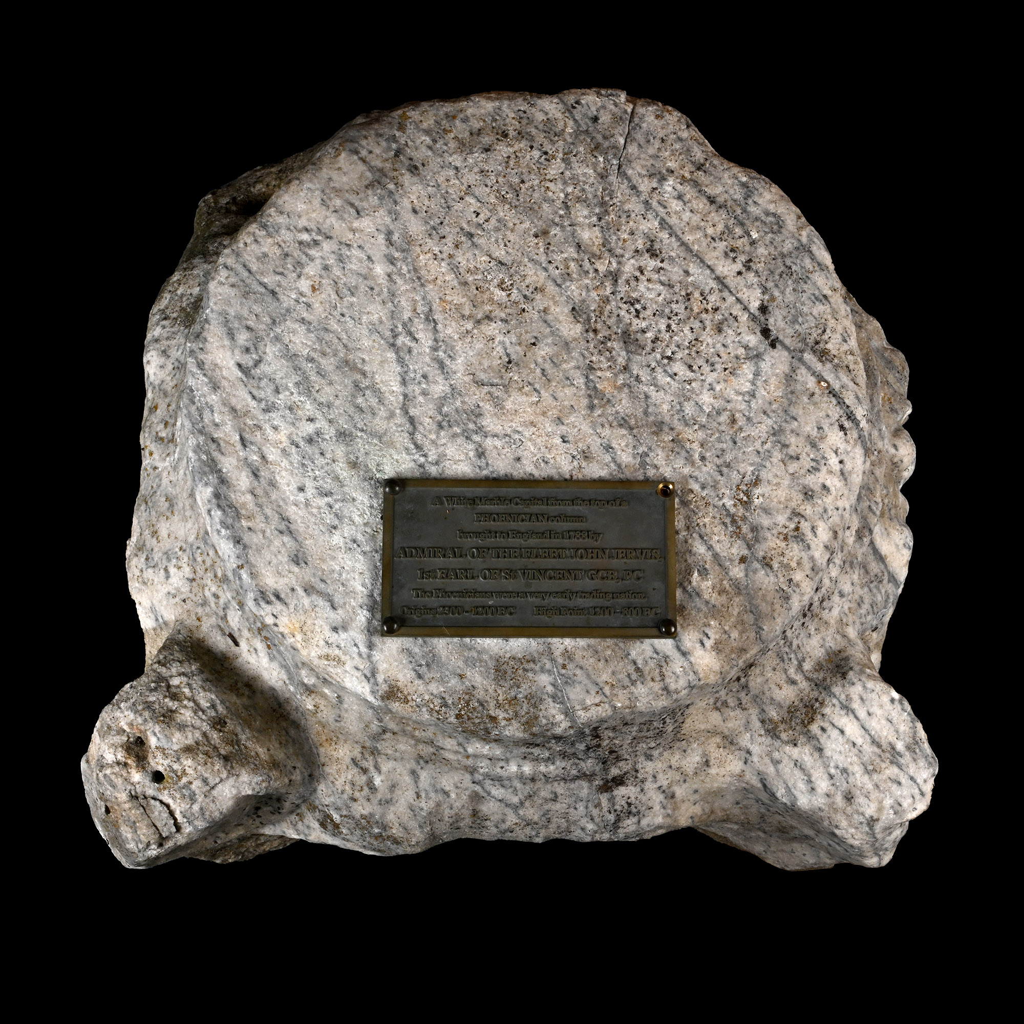 'The Earl of Vincent's' Marble Capital from the Provincia Phoenicia