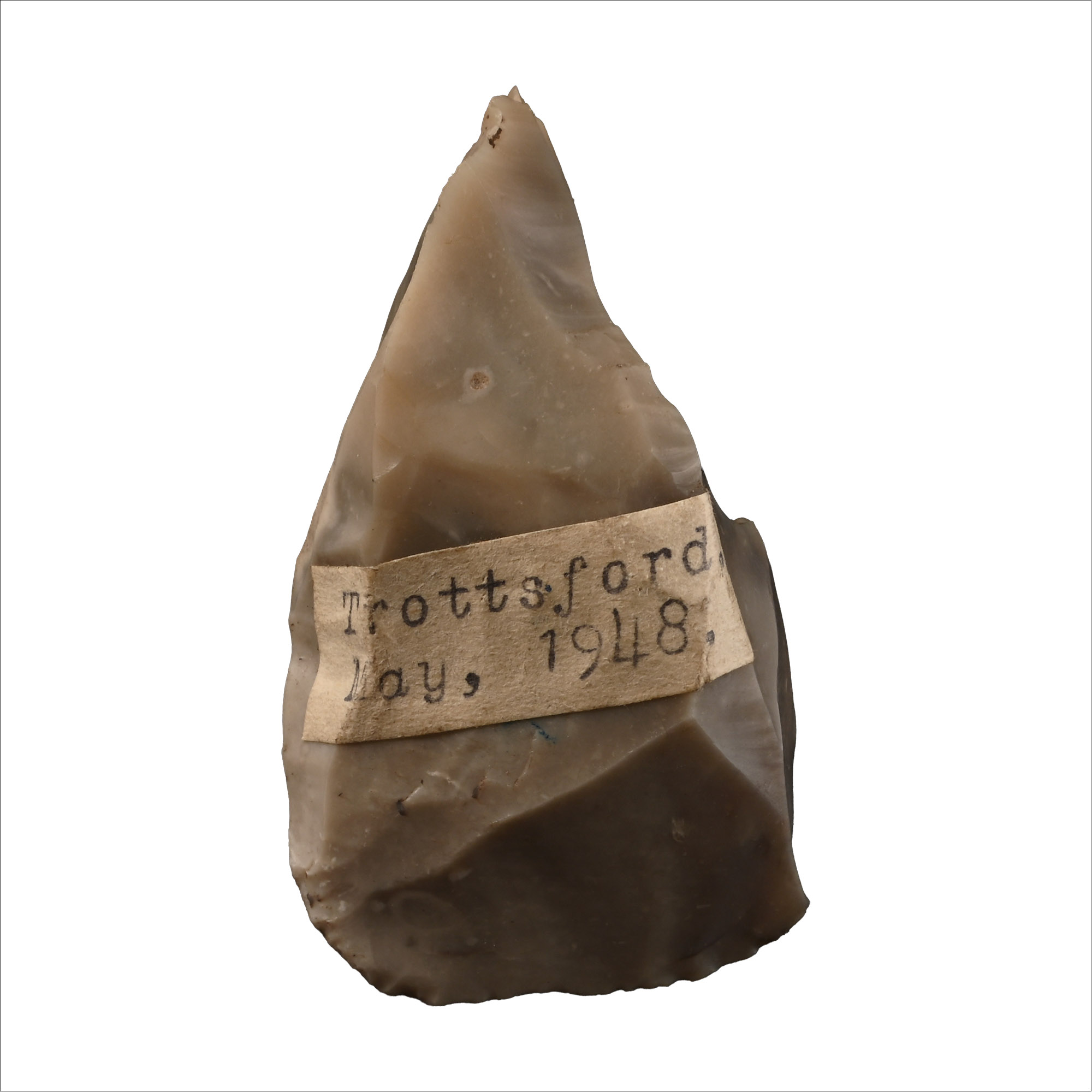 Farnham Trottsford Stone Age Knapped Flint Chisel
